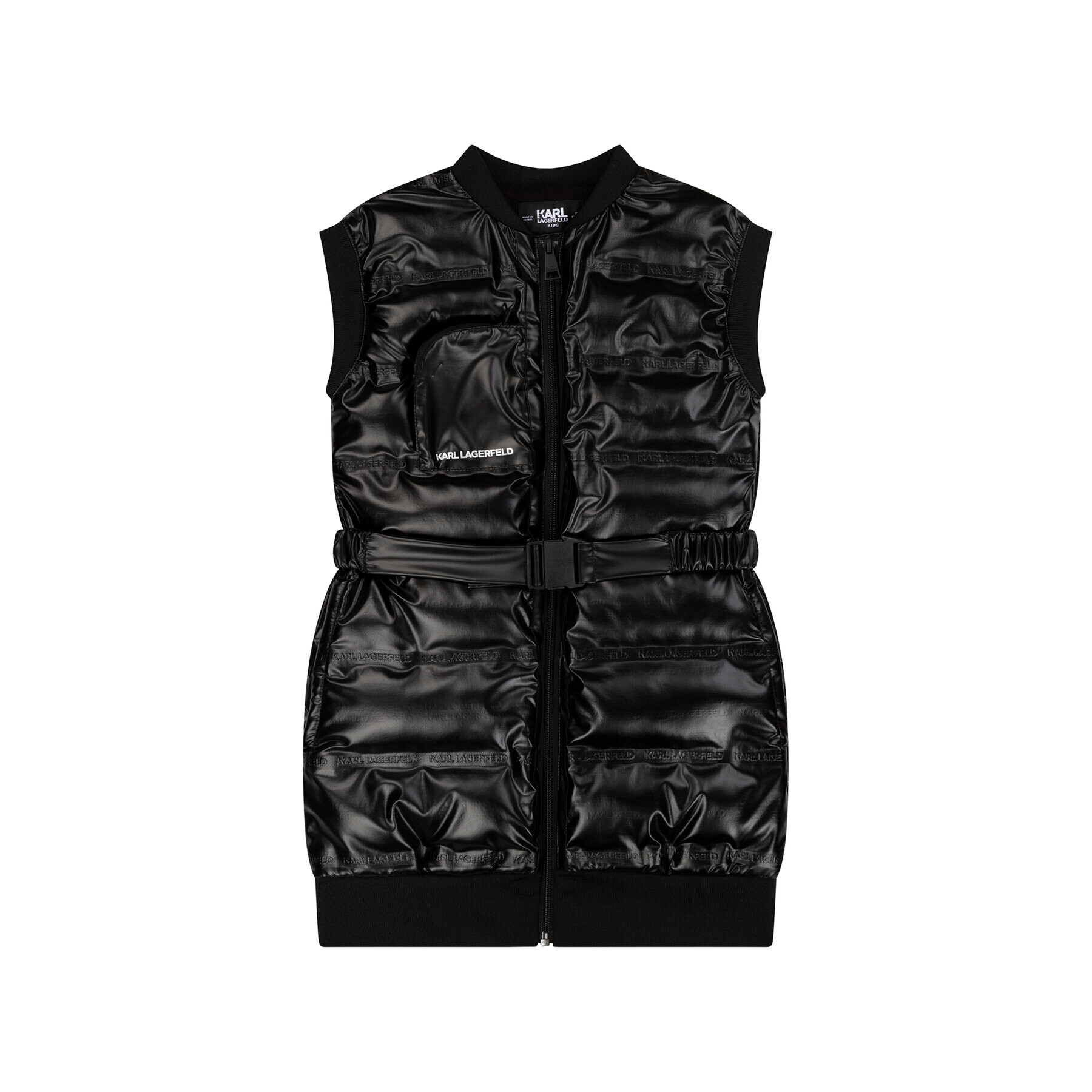KARL LAGERFELD Елек Z12226 S Черен Regular Fit - Pepit.bg