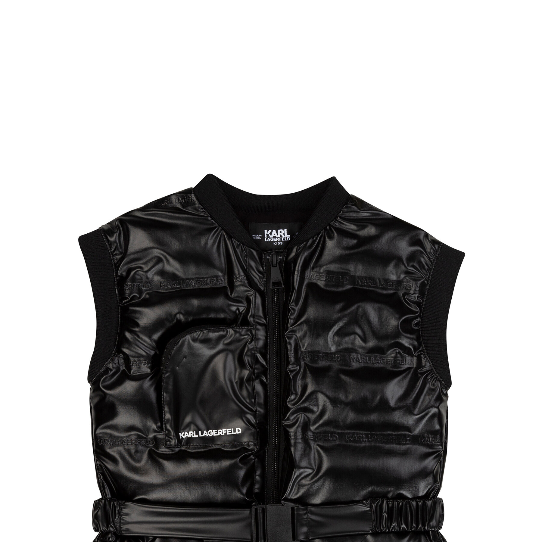 KARL LAGERFELD Елек Z12226 S Черен Regular Fit - Pepit.bg