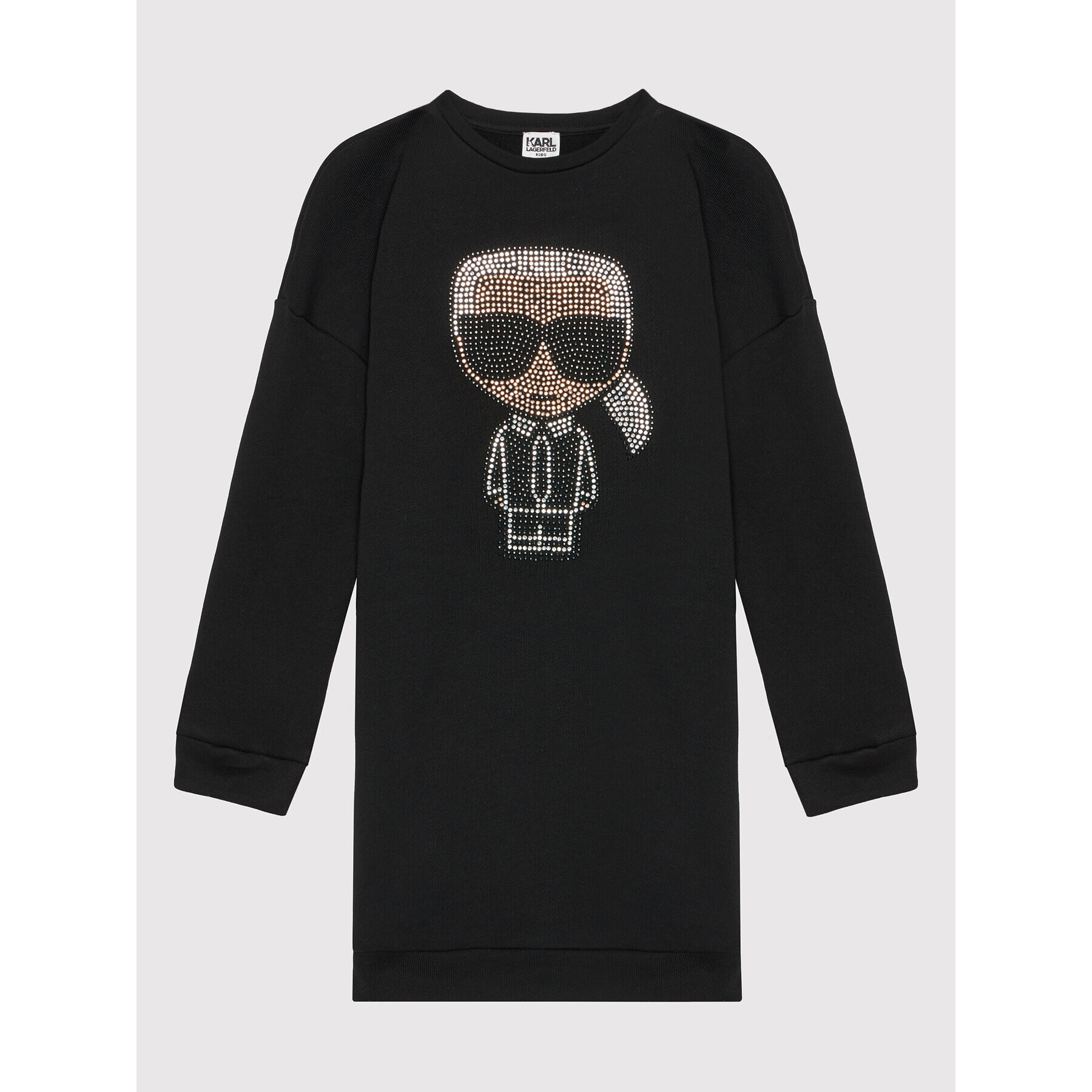 KARL LAGERFELD Ежедневна рокля Z12190 D Черен Regular Fit - Pepit.bg
