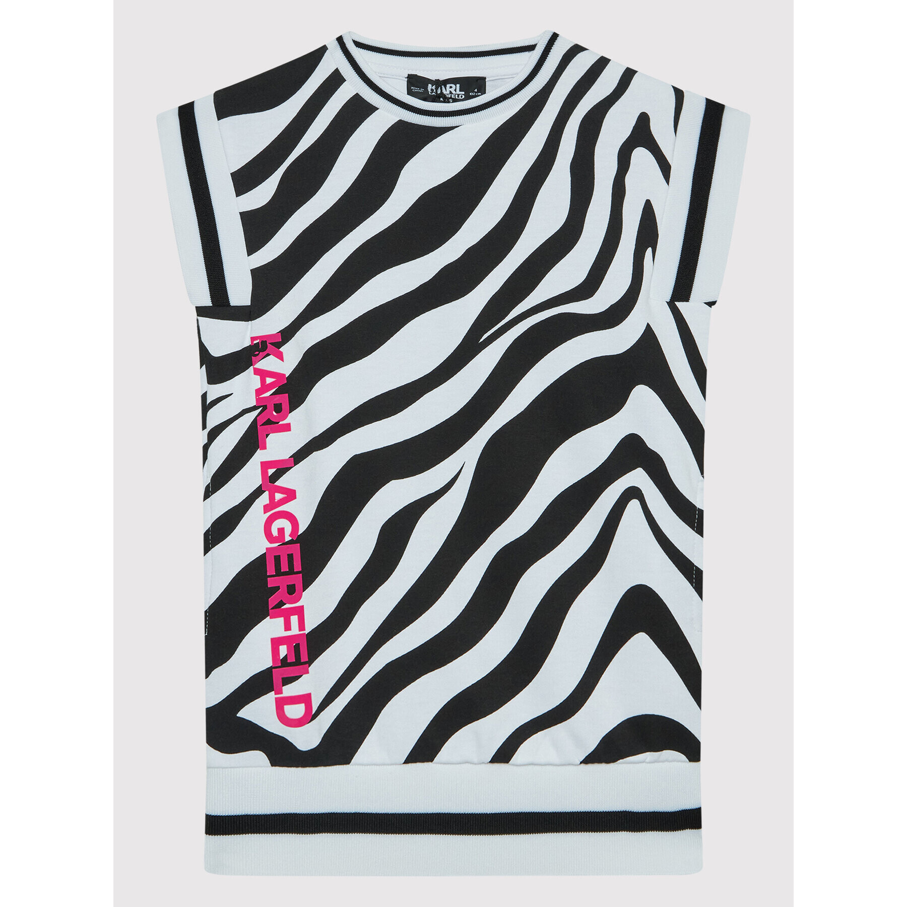 KARL LAGERFELD Ежедневна рокля Z12208 M Черен Regular Fit - Pepit.bg