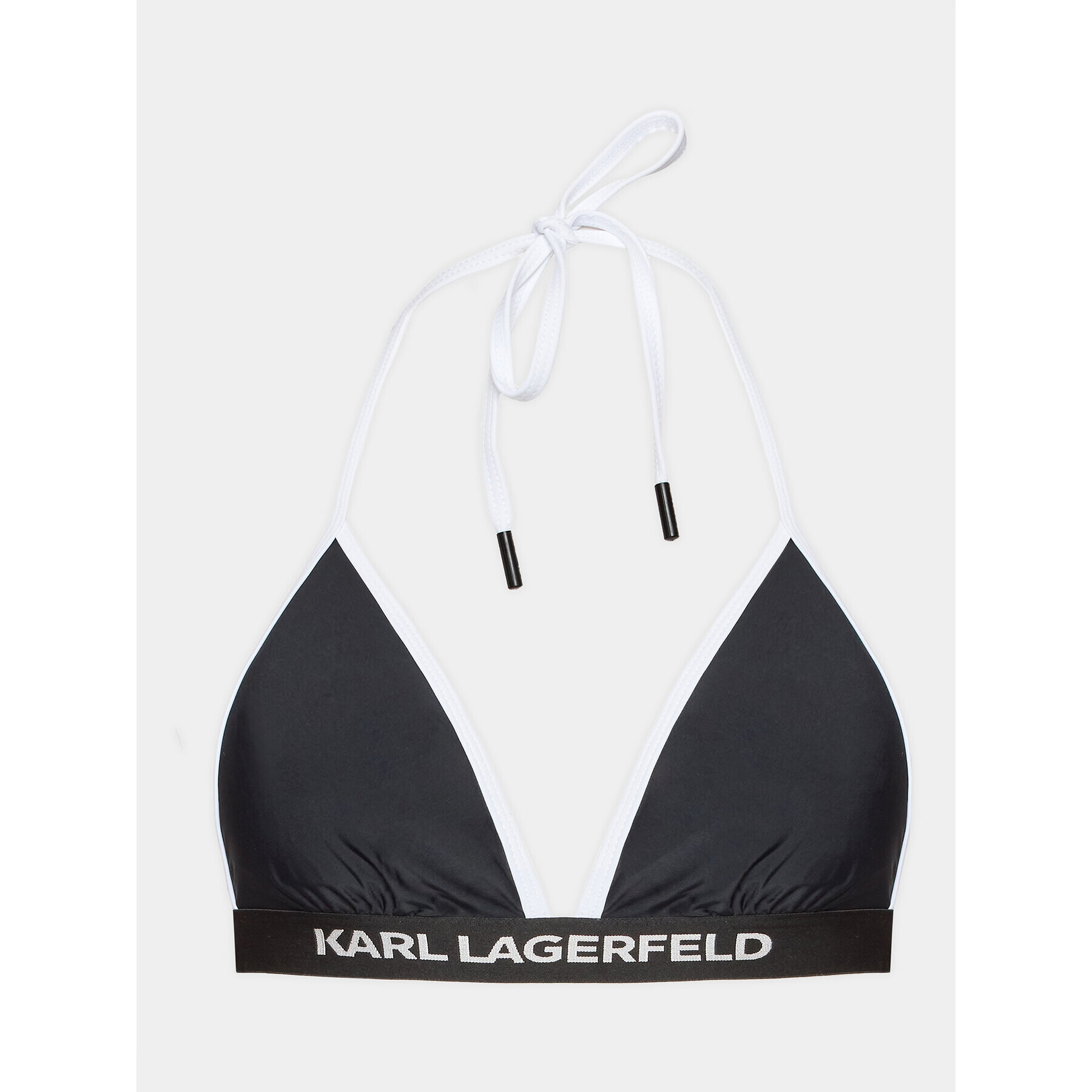 KARL LAGERFELD Горнище на бански 230W2234 Черен - Pepit.bg