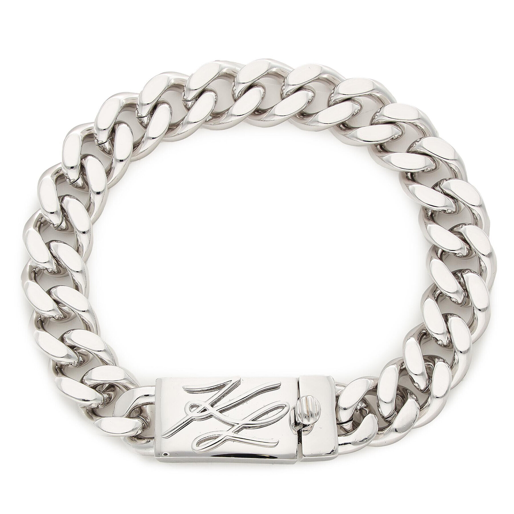 KARL LAGERFELD Гривна 220W3967 Сребрист - Pepit.bg