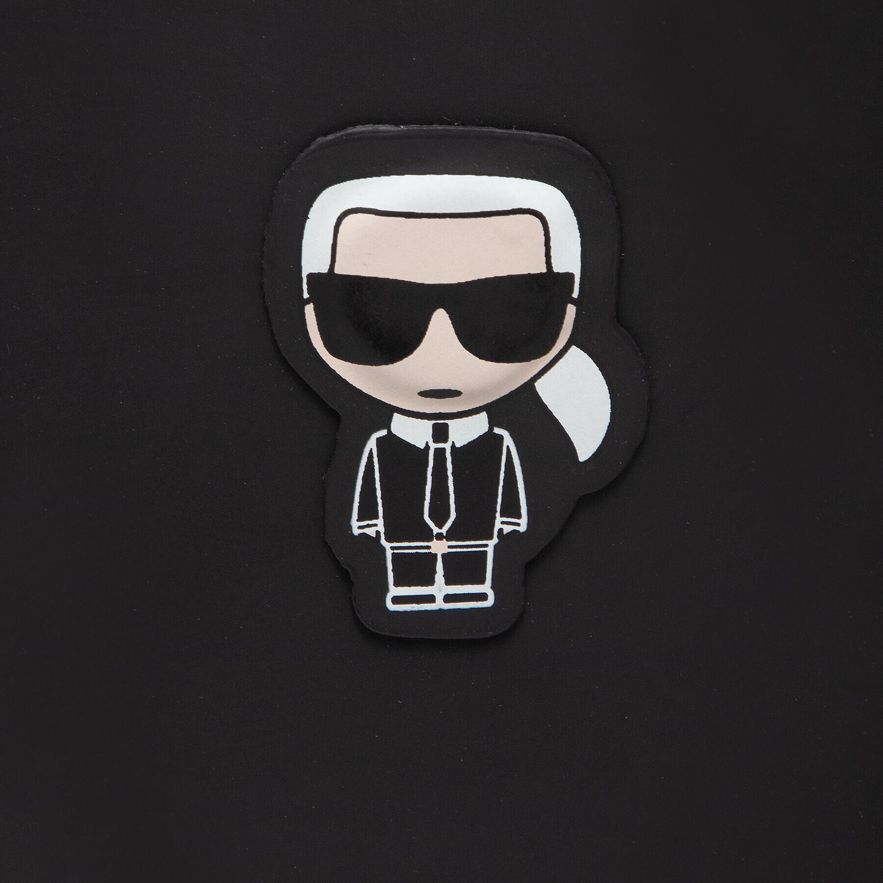 KARL LAGERFELD Гумени ботуши KL47090 Черен - Pepit.bg