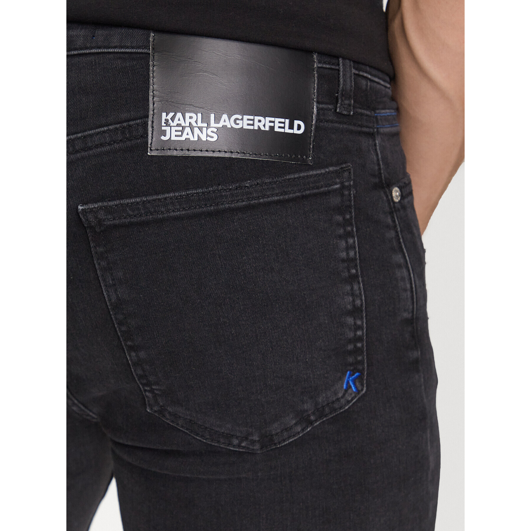 Karl Lagerfeld Jeans Дънки 231D1104 Черен Skinny Fit - Pepit.bg