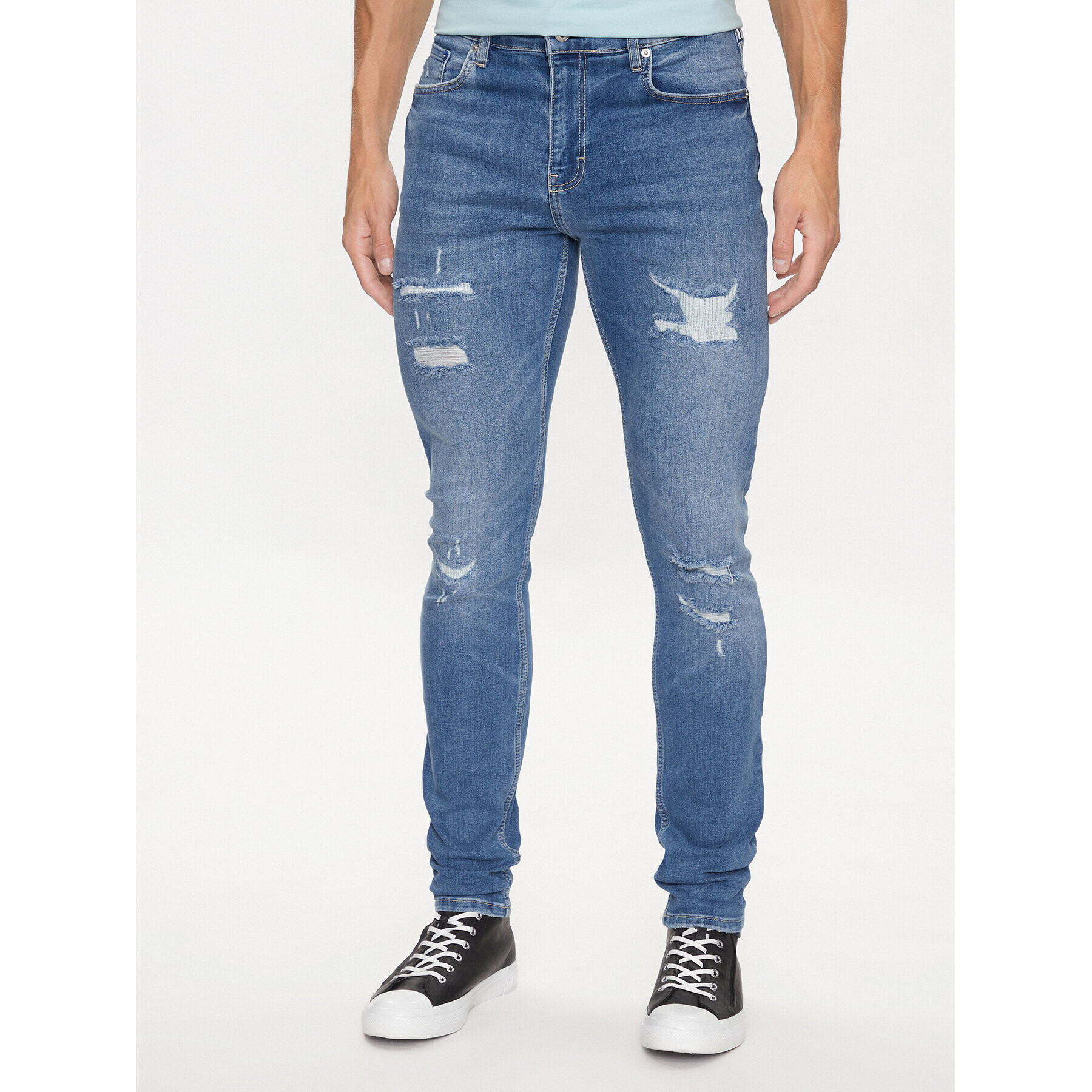 Karl Lagerfeld Jeans Дънки 231D1105 Син Skinny Fit - Pepit.bg