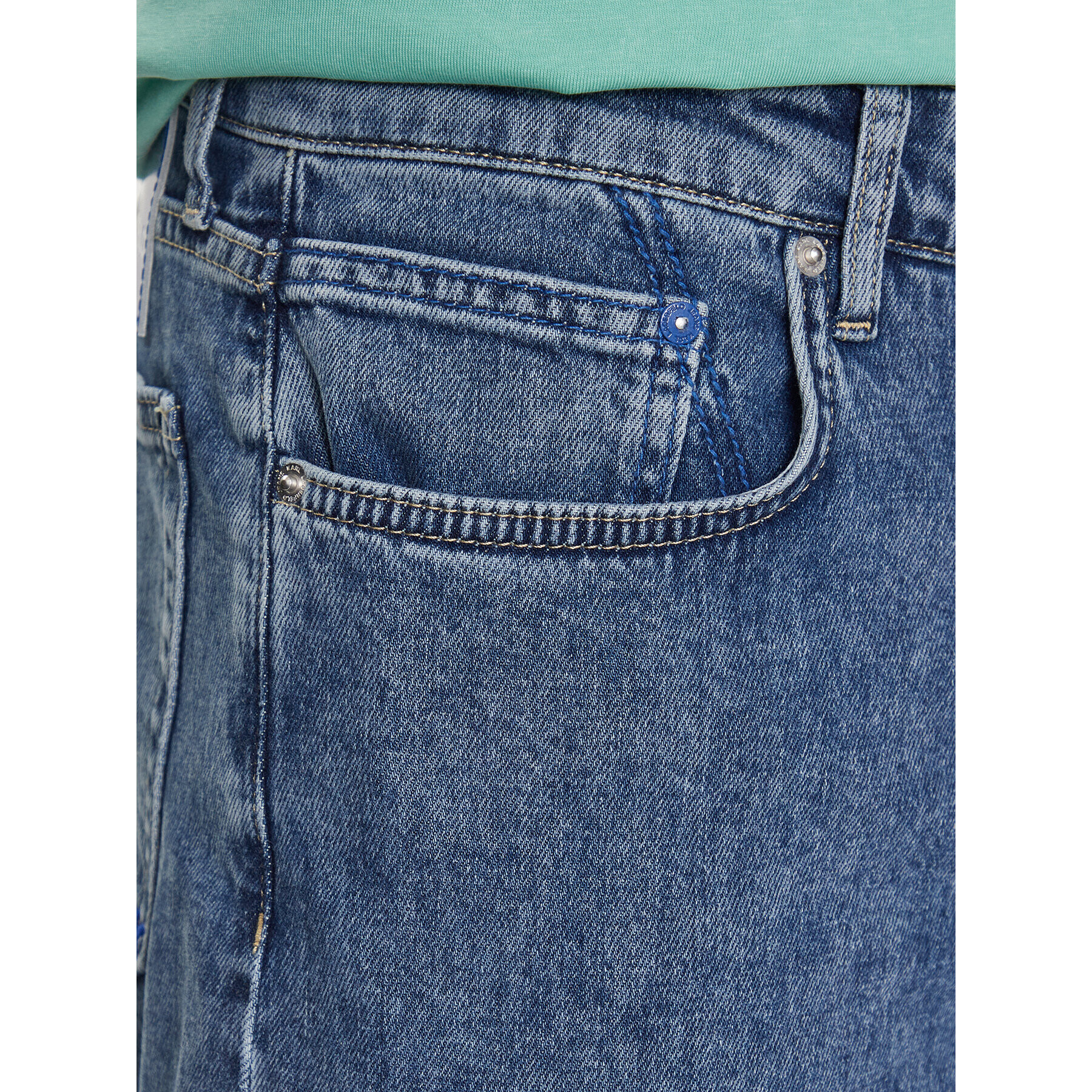 Karl Lagerfeld Jeans Дънки 231D1107 Син Straight Fit - Pepit.bg