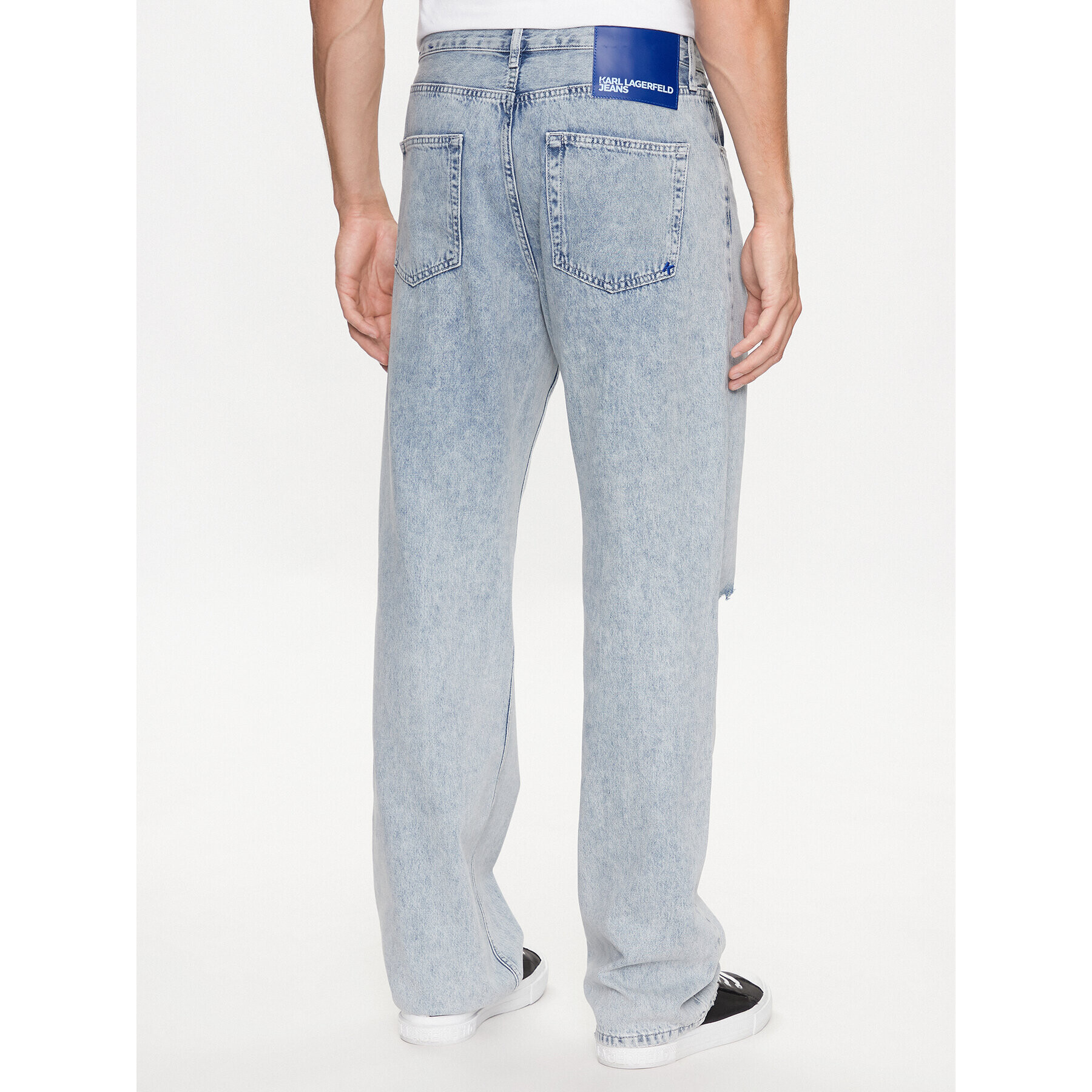 Karl Lagerfeld Jeans Дънки 231D1109 Син Relaxed Fit - Pepit.bg