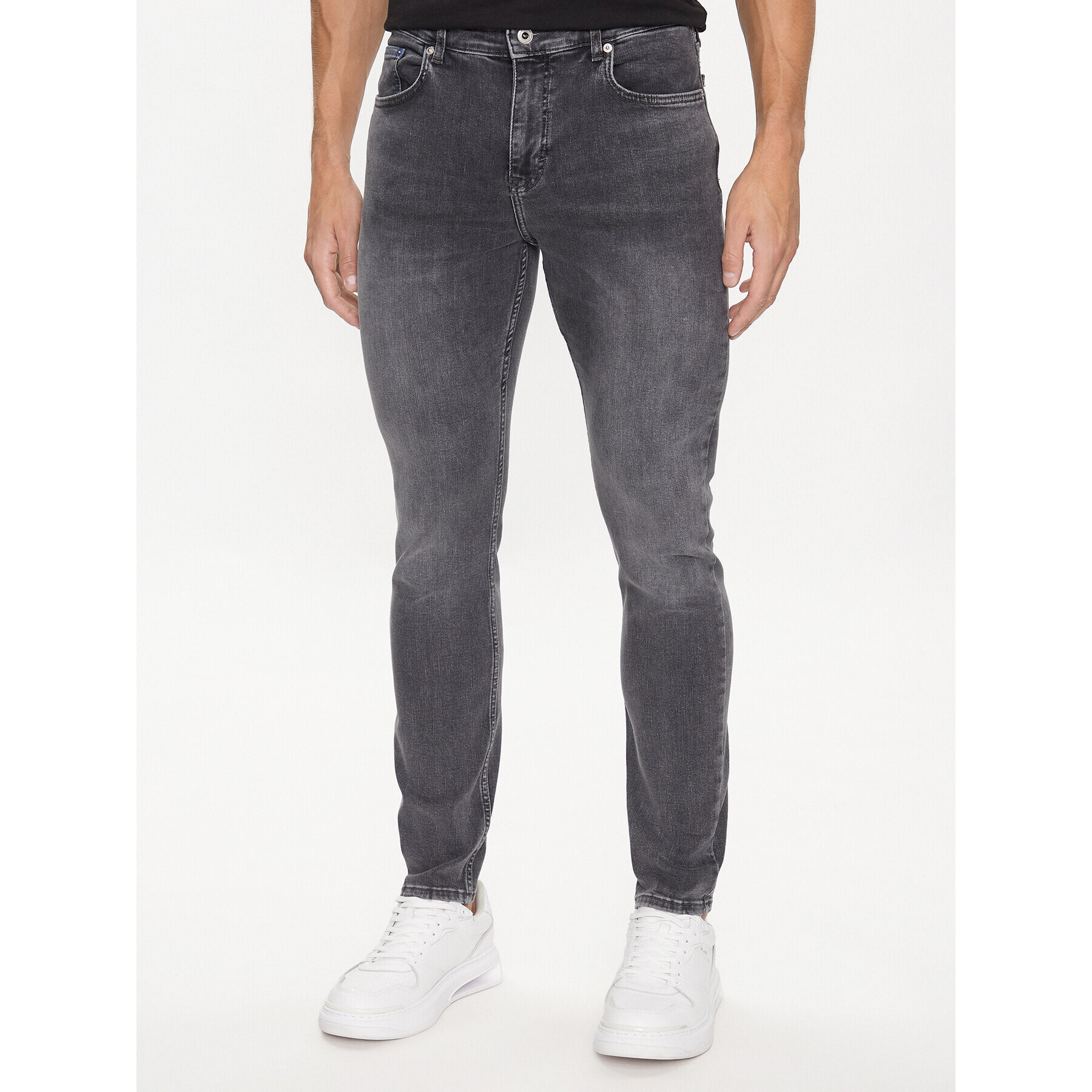 Karl Lagerfeld Jeans Дънки 231D1110 Сив Skinny Fit - Pepit.bg