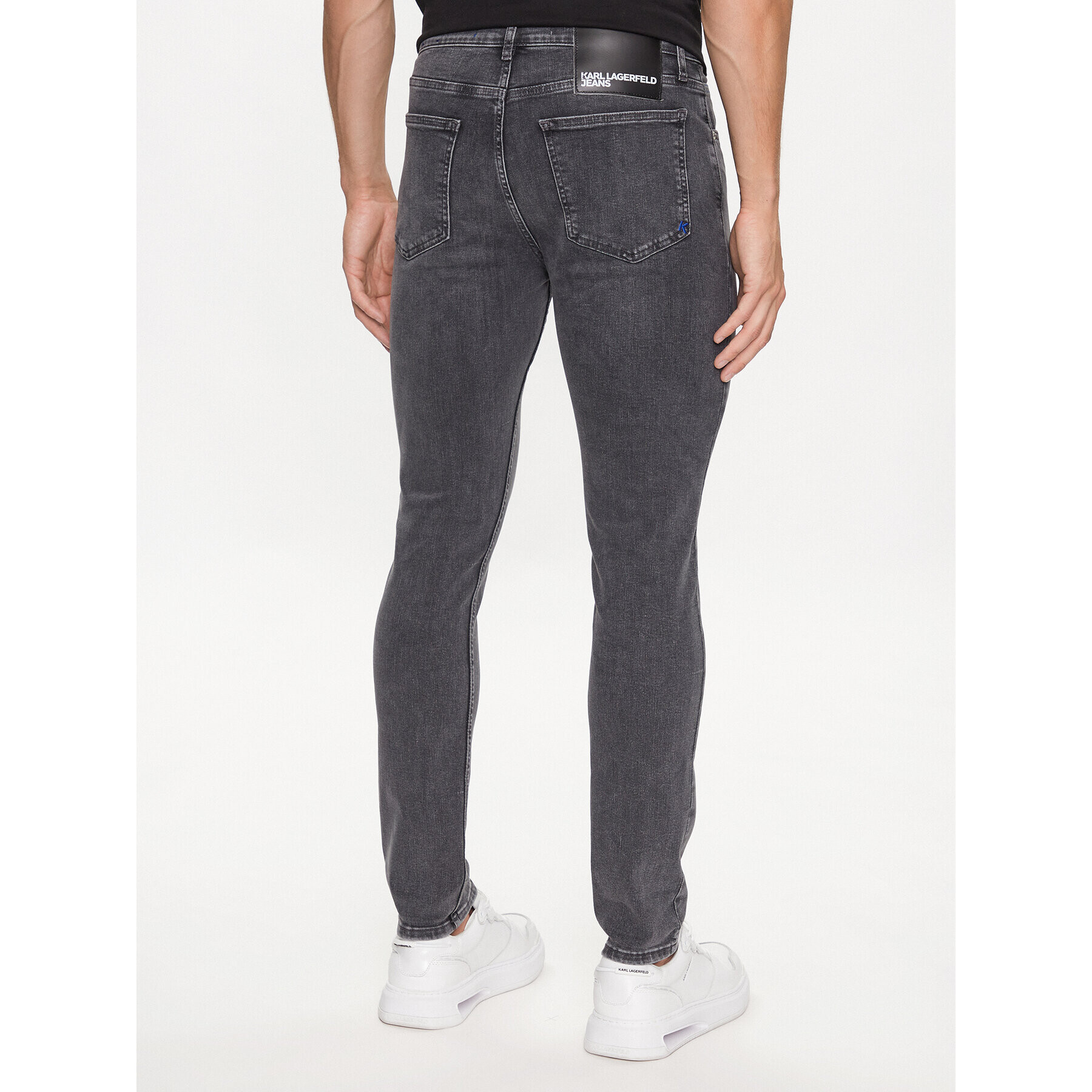 Karl Lagerfeld Jeans Дънки 231D1110 Сив Skinny Fit - Pepit.bg