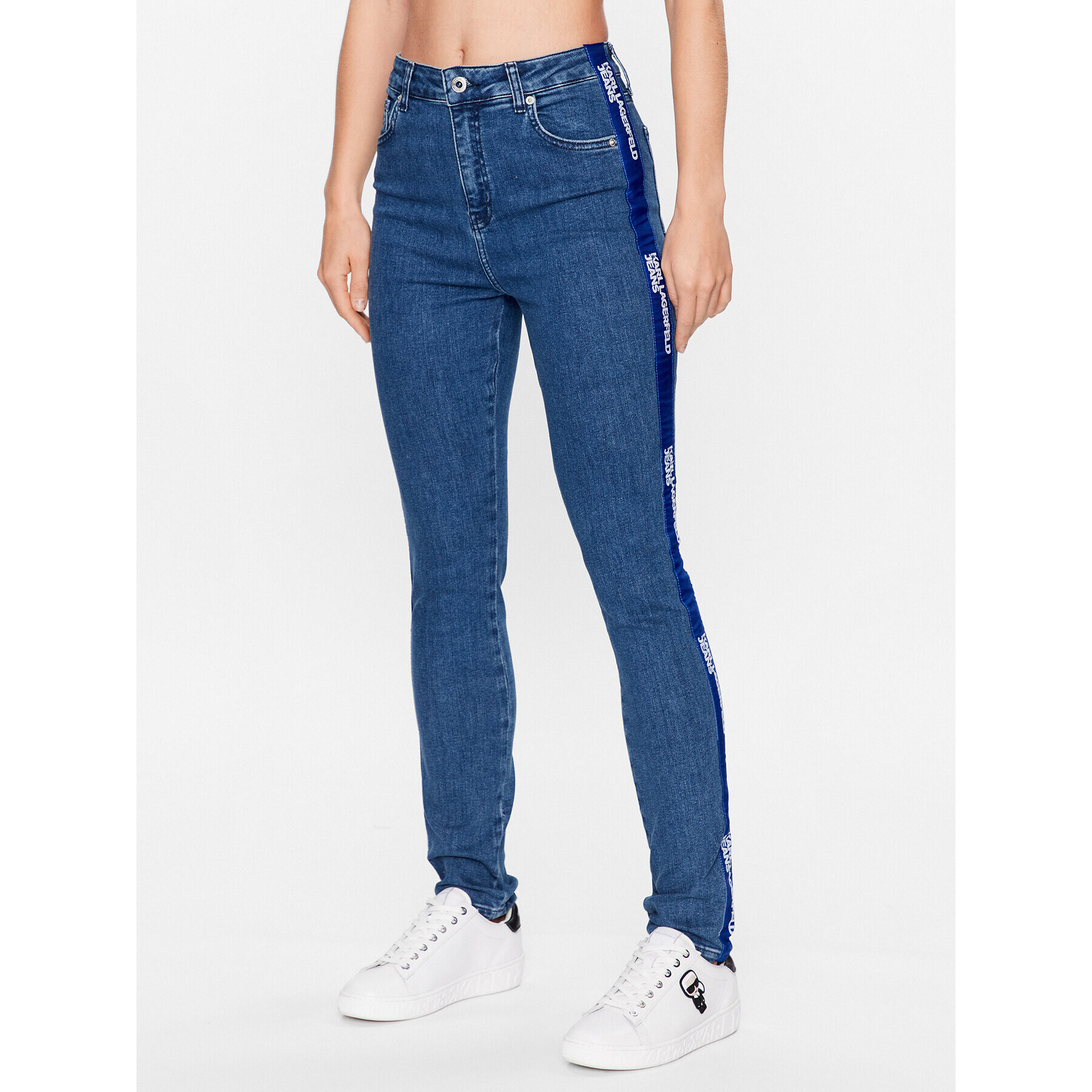 Karl Lagerfeld Jeans Дънки 231J1107 Син Skinny Fit - Pepit.bg
