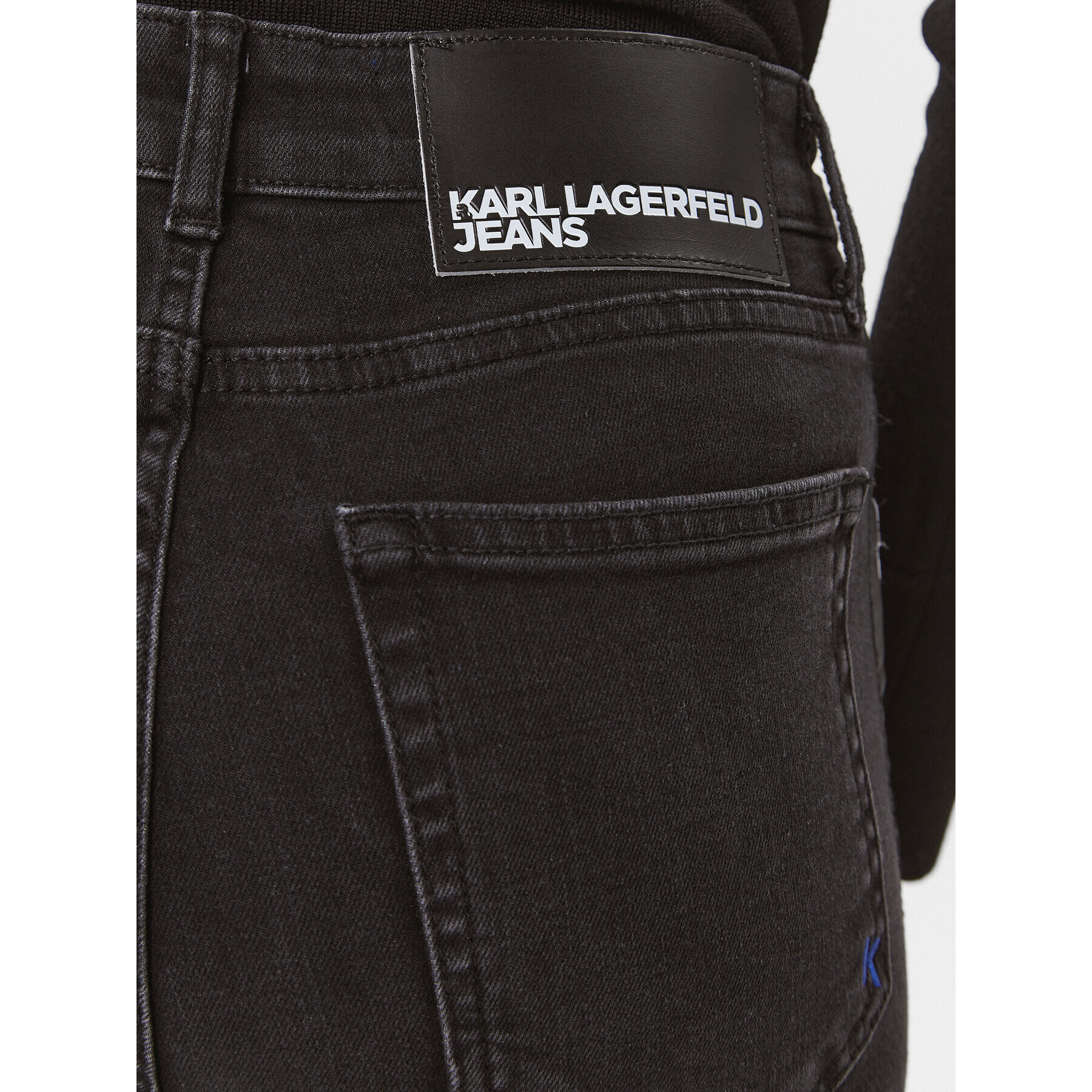 Karl Lagerfeld Jeans Дънки 231J1115 Черен Slim Fit - Pepit.bg