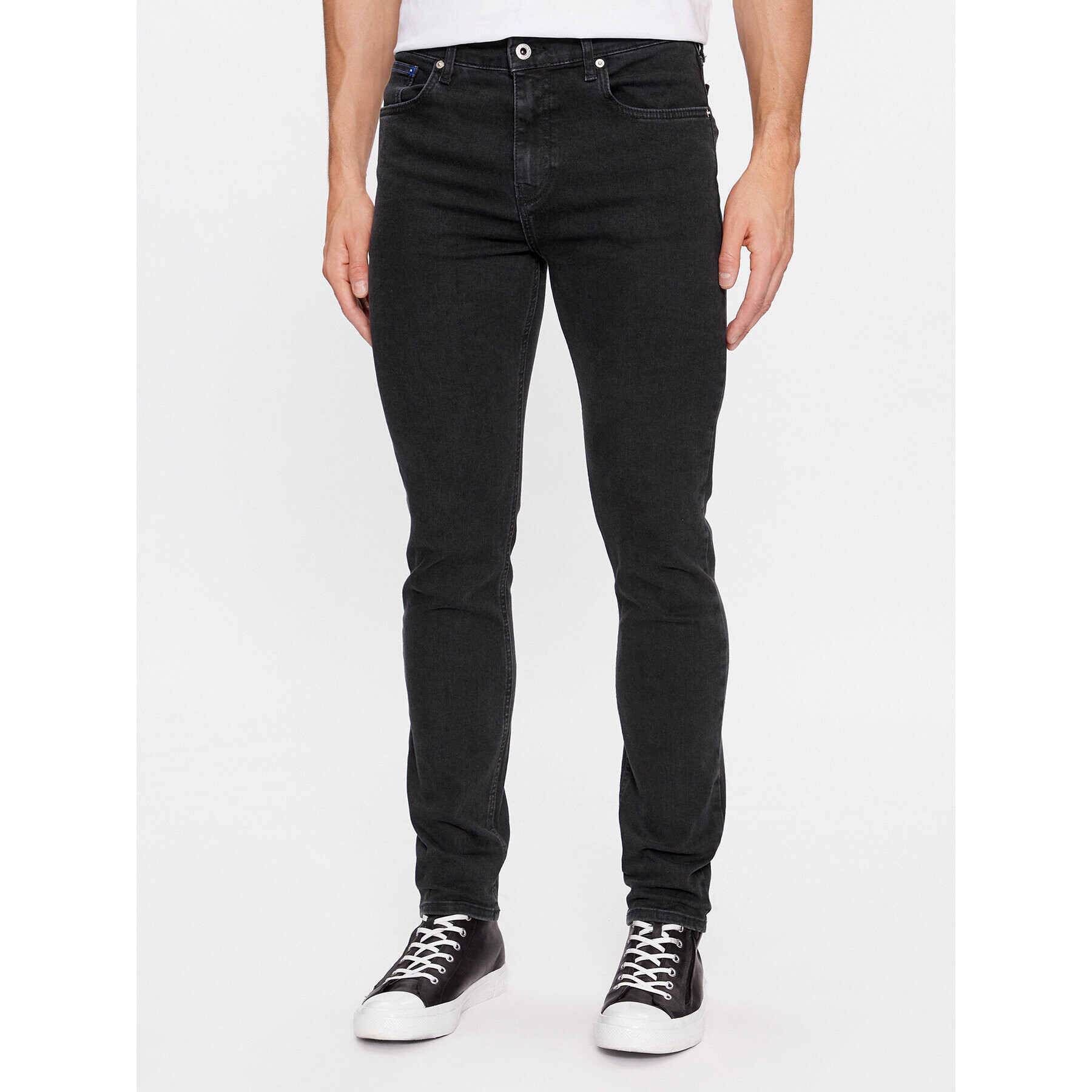 Karl Lagerfeld Jeans Дънки 240D1101 Черен Skinny Fit - Pepit.bg