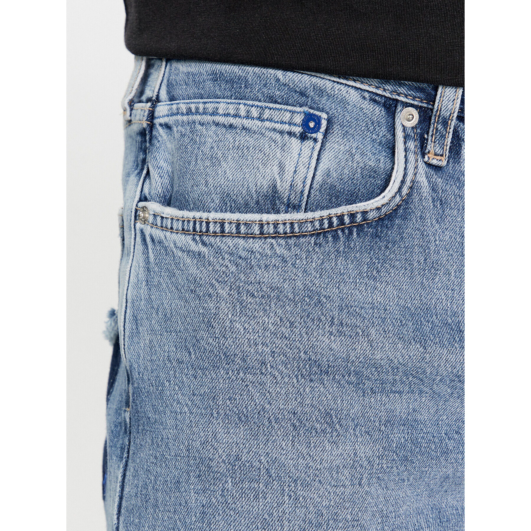 Karl Lagerfeld Jeans Дънки 240D1113 Син Slim Fit - Pepit.bg