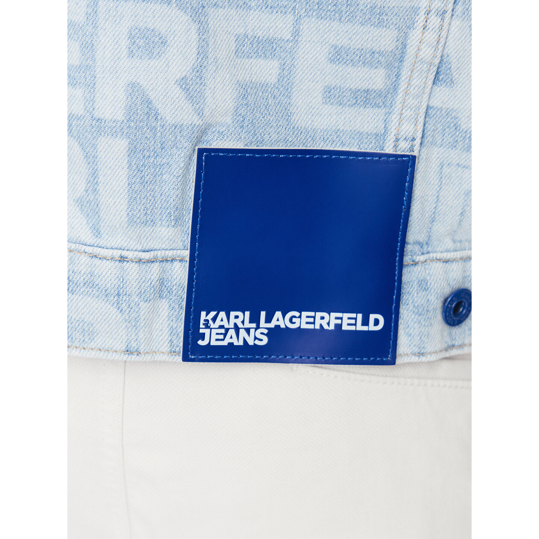 Karl Lagerfeld Jeans Дънково яке 235D1451 Син Regular Fit - Pepit.bg
