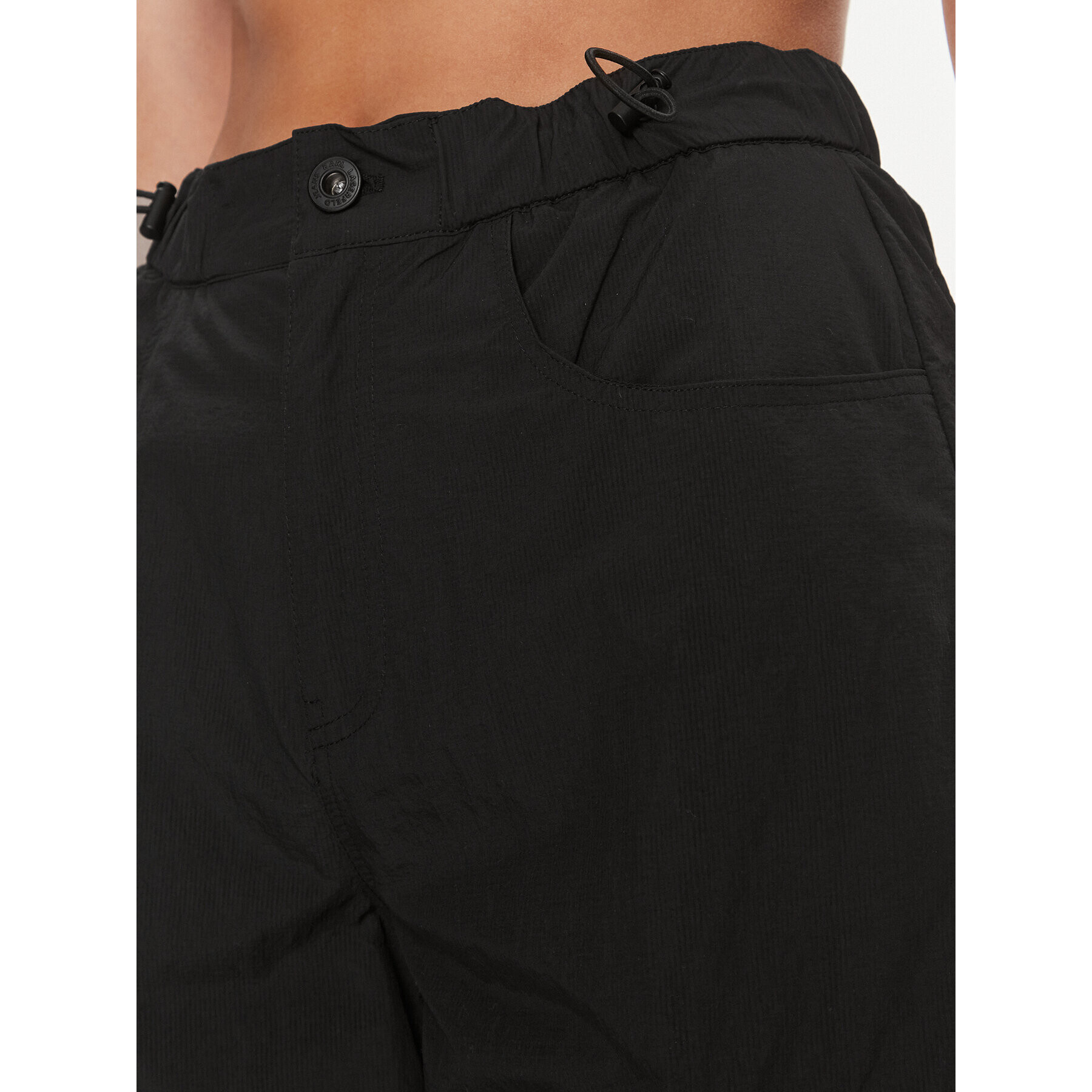 Karl Lagerfeld Jeans Карго панталони 240J1002 Черен Regular Fit - Pepit.bg