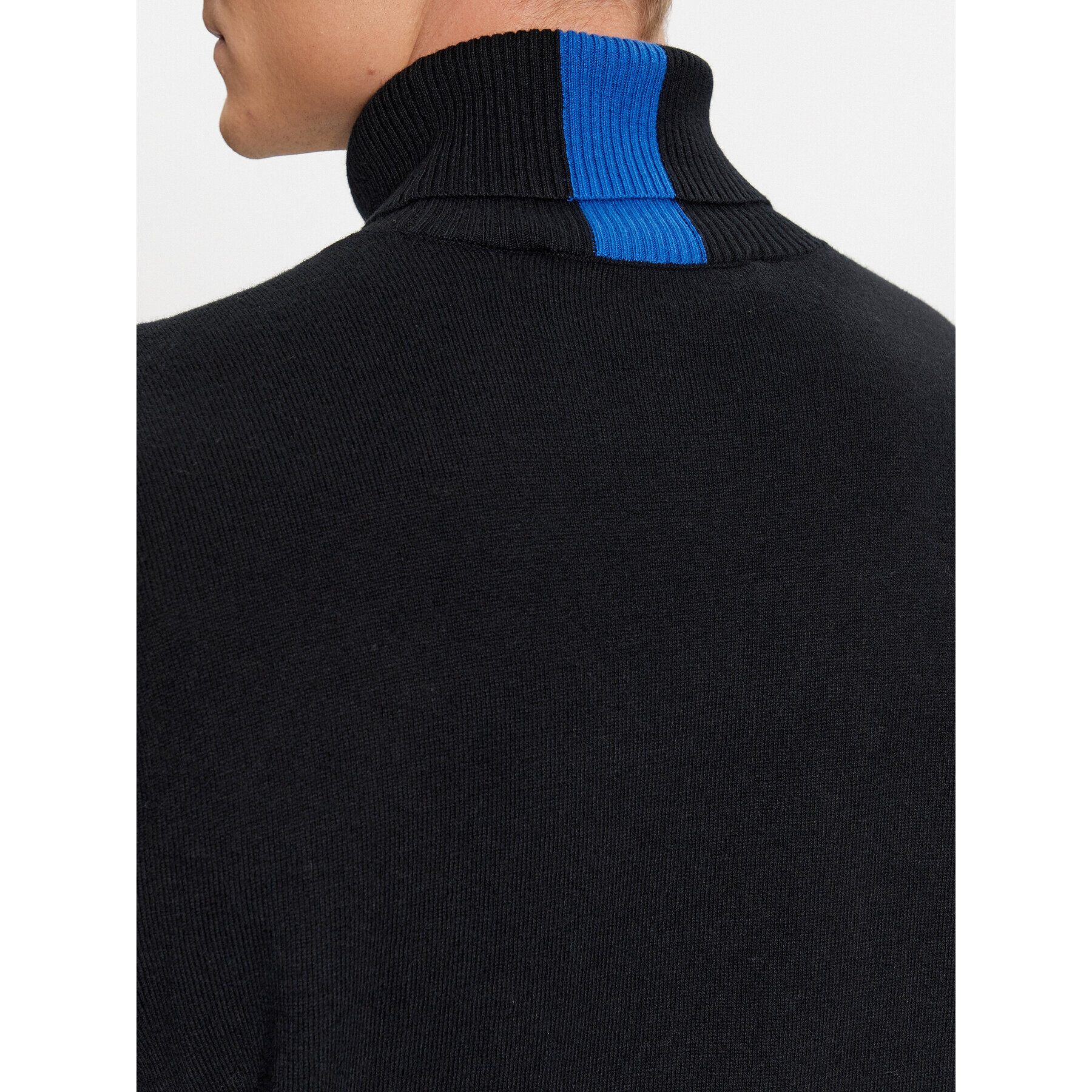 Karl Lagerfeld Jeans KARL LAGERFELD Поло Klj Lightweight Turtleneck 236D2000 Черен Slim Fit - Pepit.bg