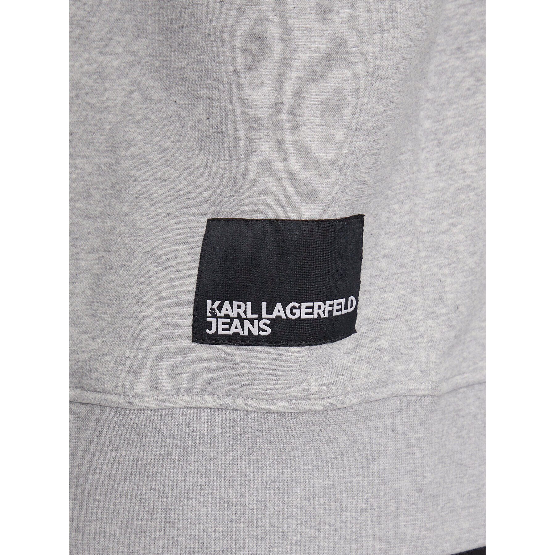 Karl Lagerfeld Jeans Суитшърт 231D1803 Сив Relaxed Fit - Pepit.bg