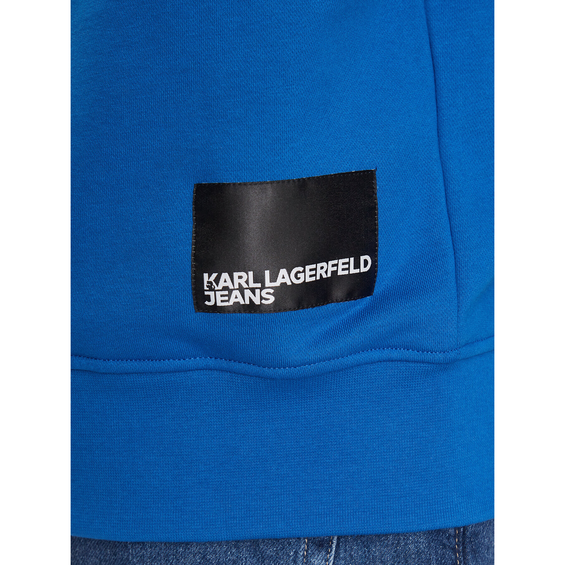Karl Lagerfeld Jeans Суитшърт 231D1850 Син Regular Fit - Pepit.bg