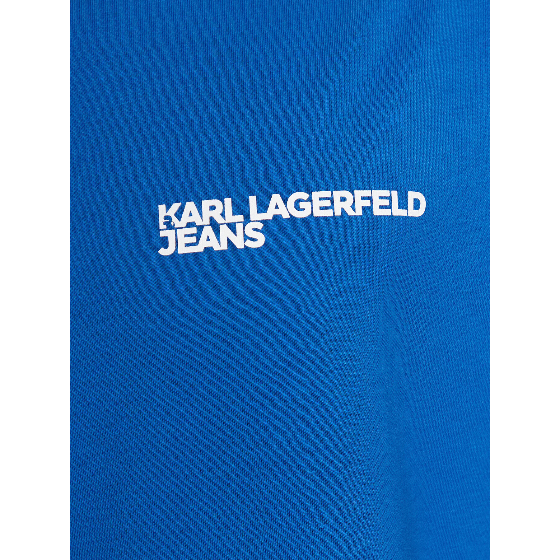 Karl Lagerfeld Jeans Тишърт Logo 231D1704 Син Relaxed Fit - Pepit.bg