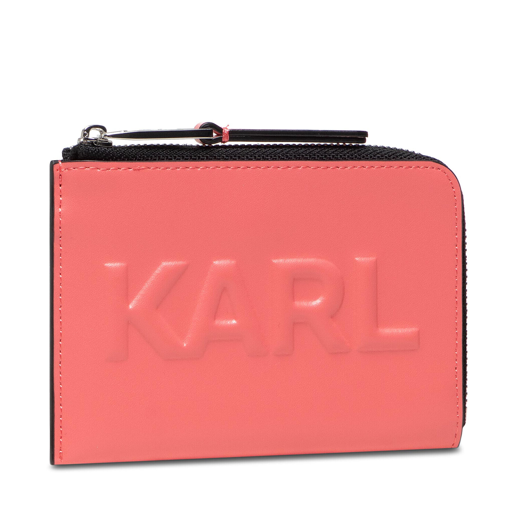 KARL LAGERFELD Калъф за кредитни карти 211W3225 Розов - Pepit.bg