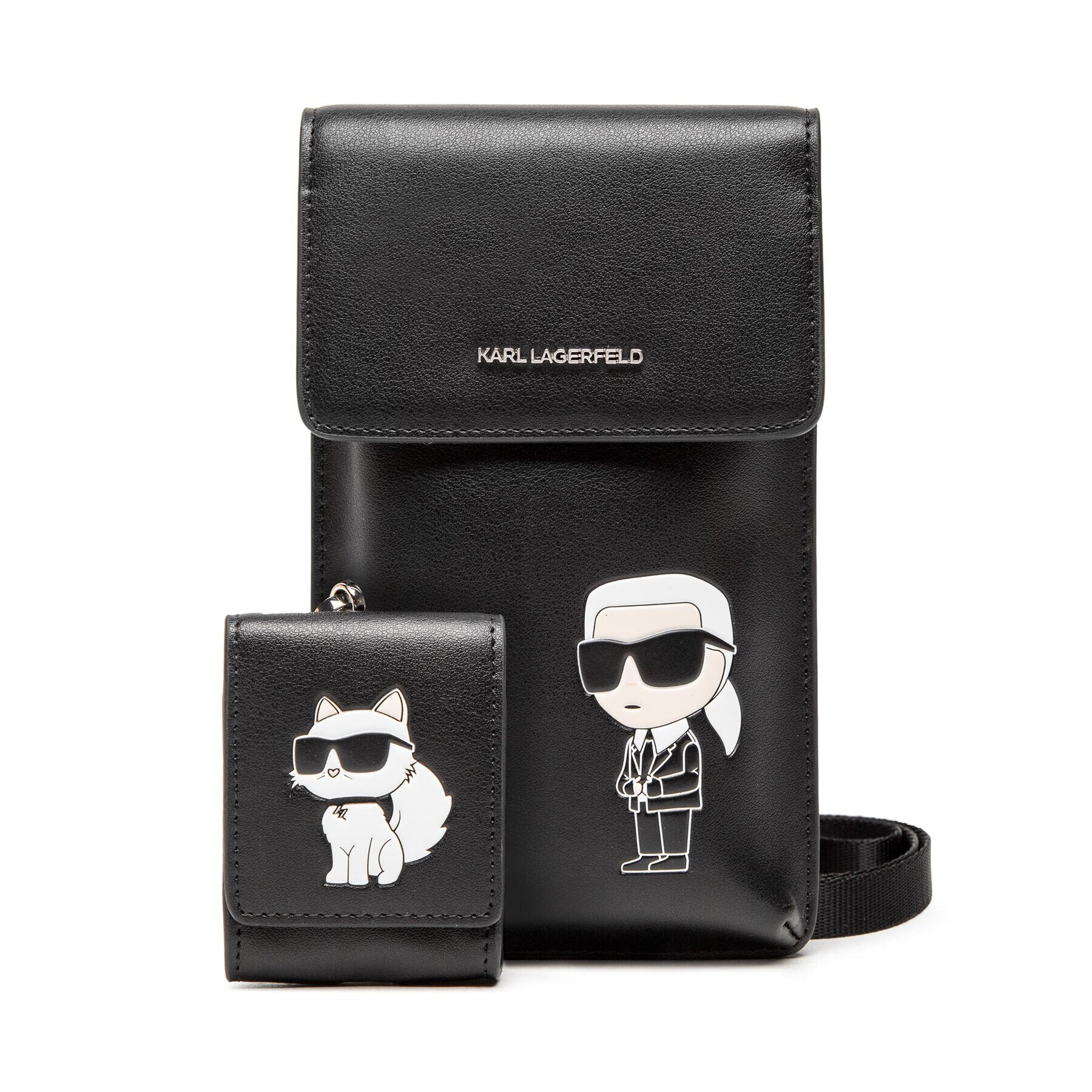 KARL LAGERFELD Калъф за телефон 230W3217 Черен - Pepit.bg
