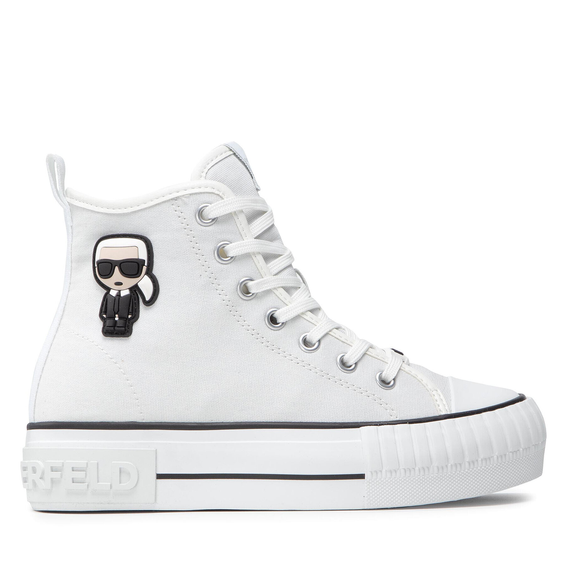 KARL LAGERFELD Кецове KL60450 Бял - Pepit.bg