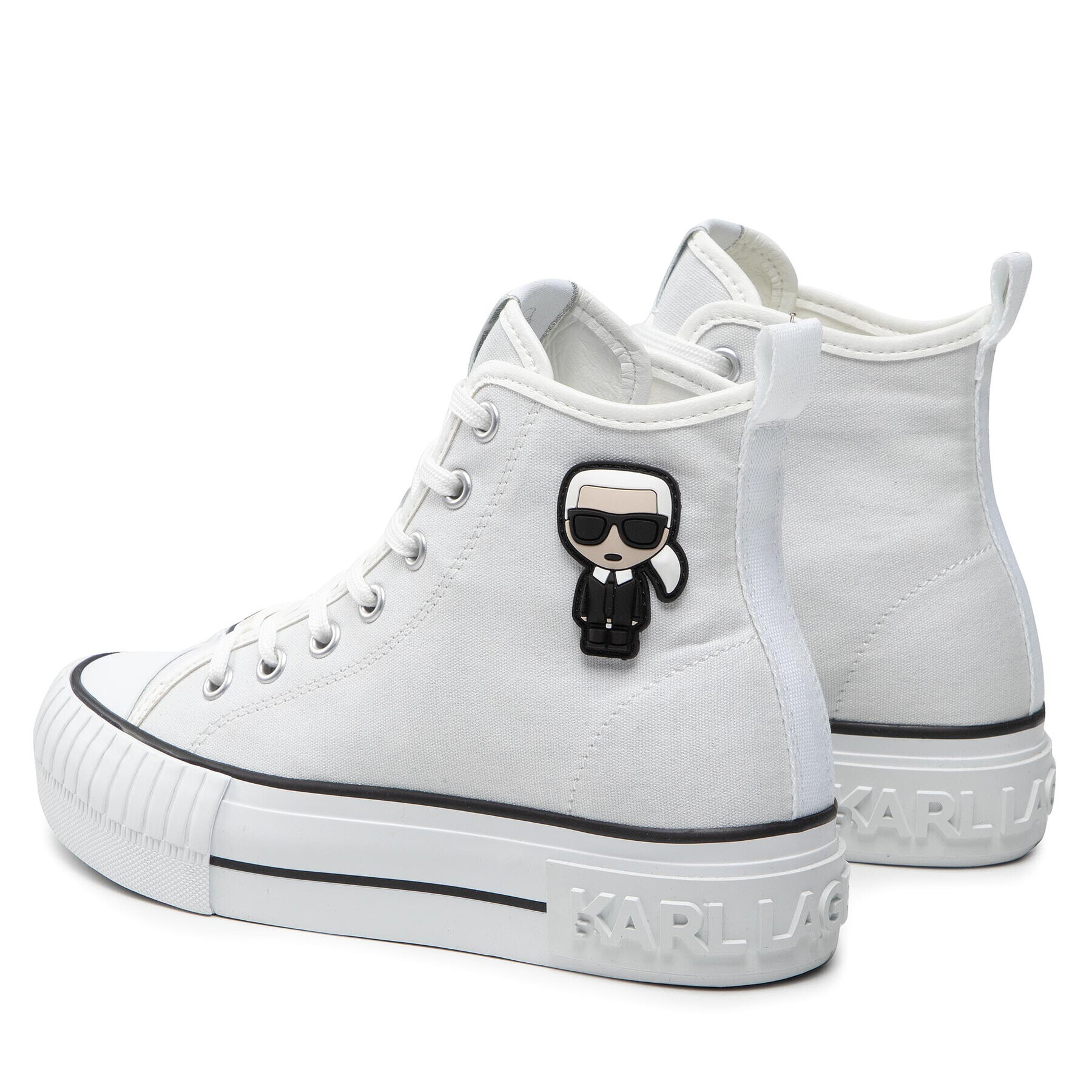 KARL LAGERFELD Кецове KL60450 Бял - Pepit.bg