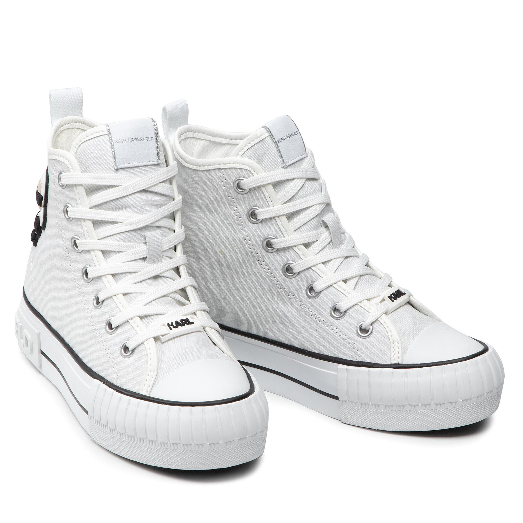 KARL LAGERFELD Кецове KL60450 Бял - Pepit.bg
