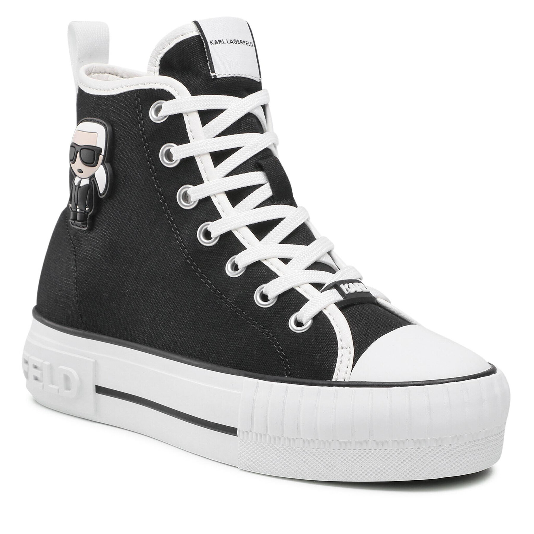 KARL LAGERFELD Кецове KL60450 Черен - Pepit.bg