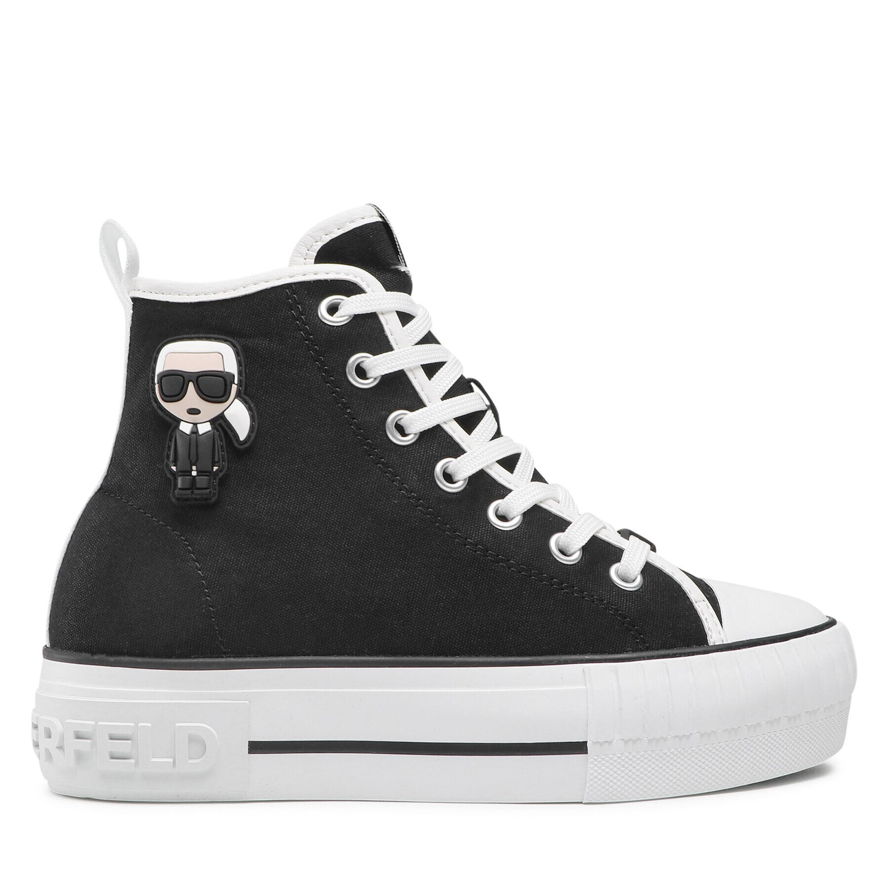 KARL LAGERFELD Кецове KL60450 Черен - Pepit.bg