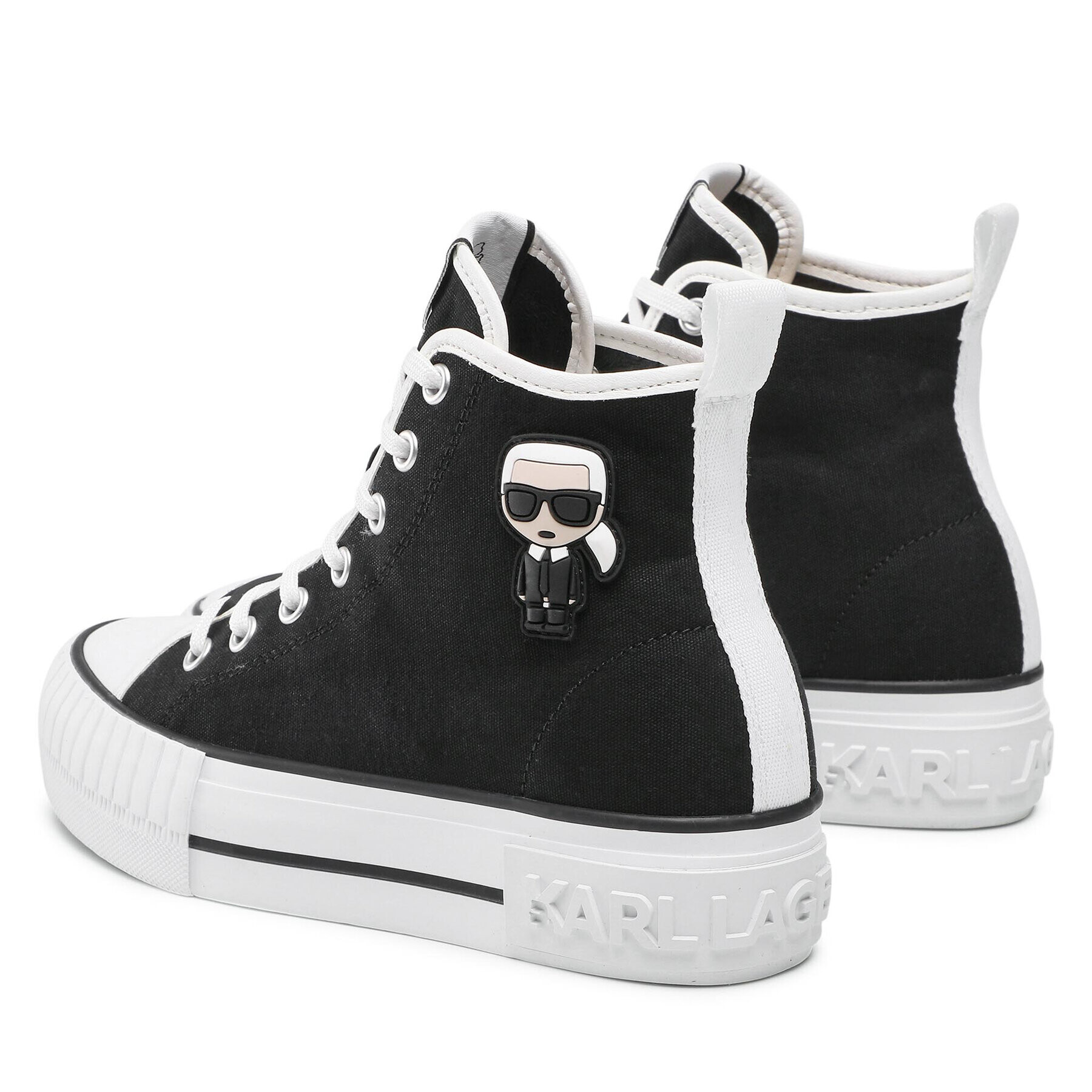 KARL LAGERFELD Кецове KL60450 Черен - Pepit.bg
