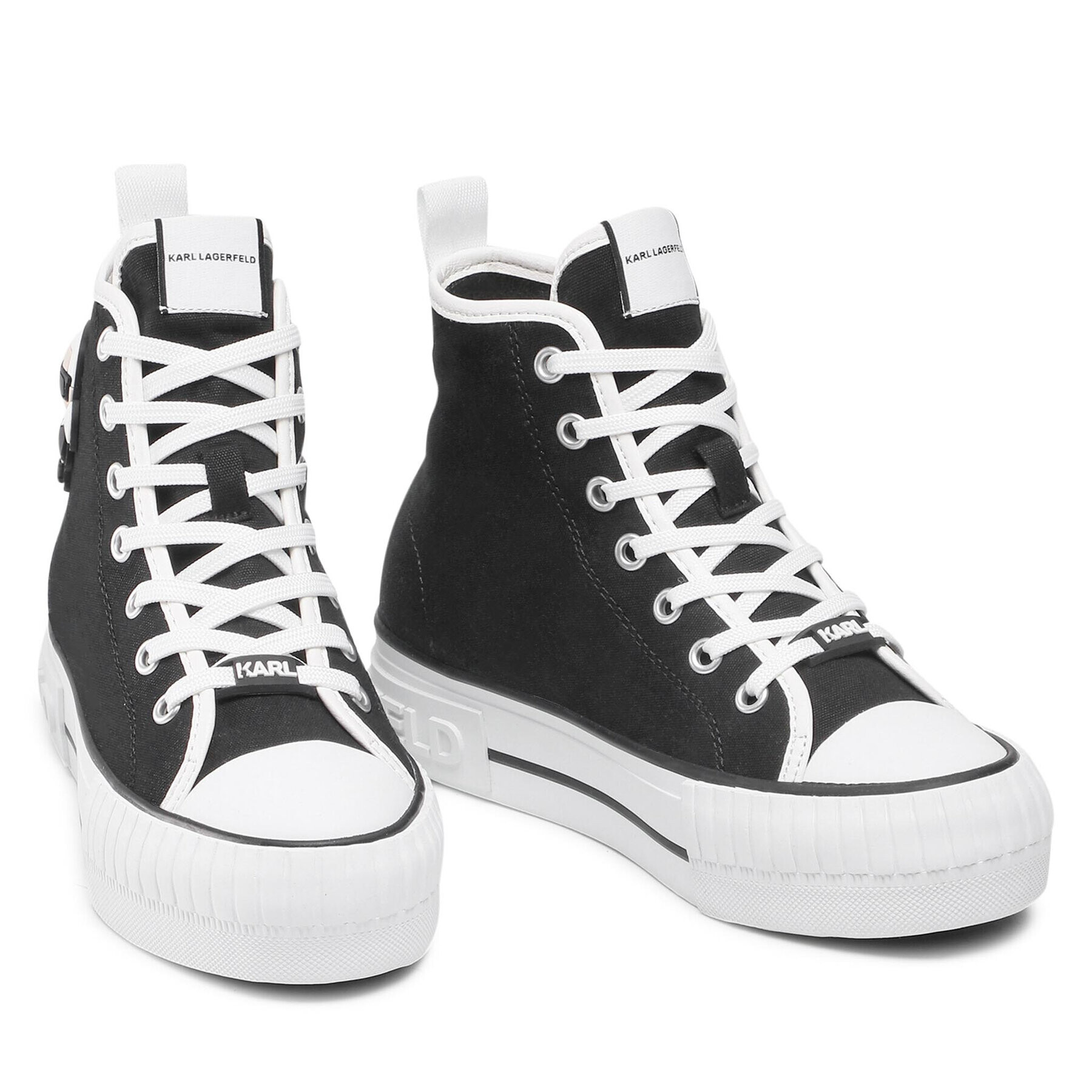KARL LAGERFELD Кецове KL60450 Черен - Pepit.bg