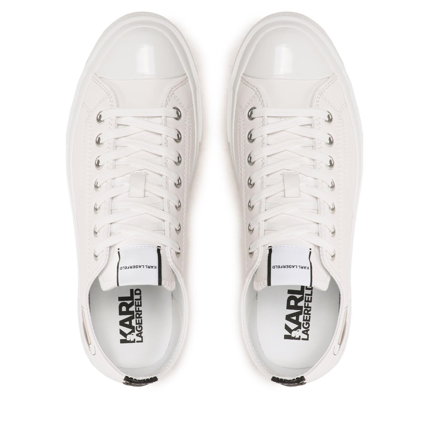 KARL LAGERFELD Кецове KL50315 Бял - Pepit.bg