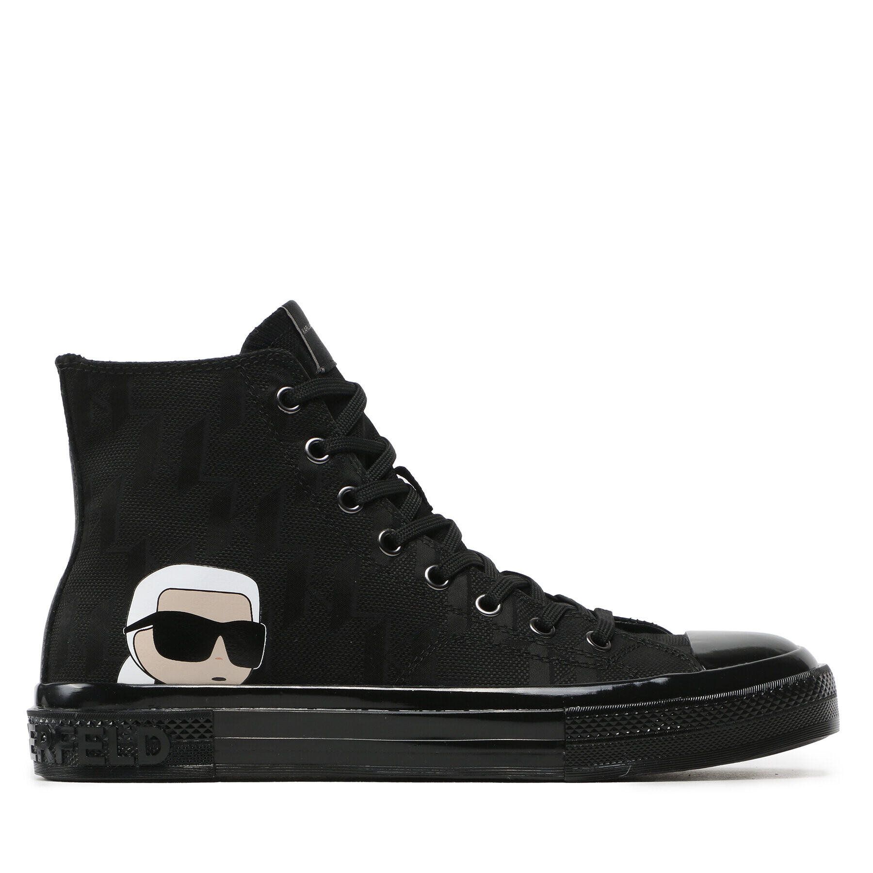 KARL LAGERFELD Кецове KL50359 Черен - Pepit.bg