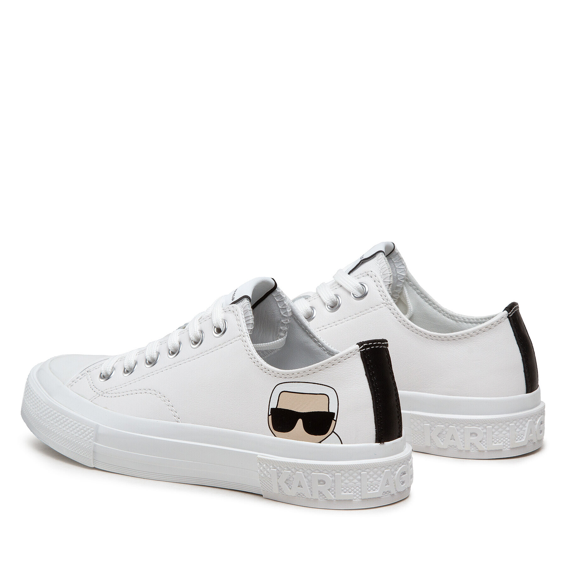 KARL LAGERFELD Кецове KL60311L Бял - Pepit.bg