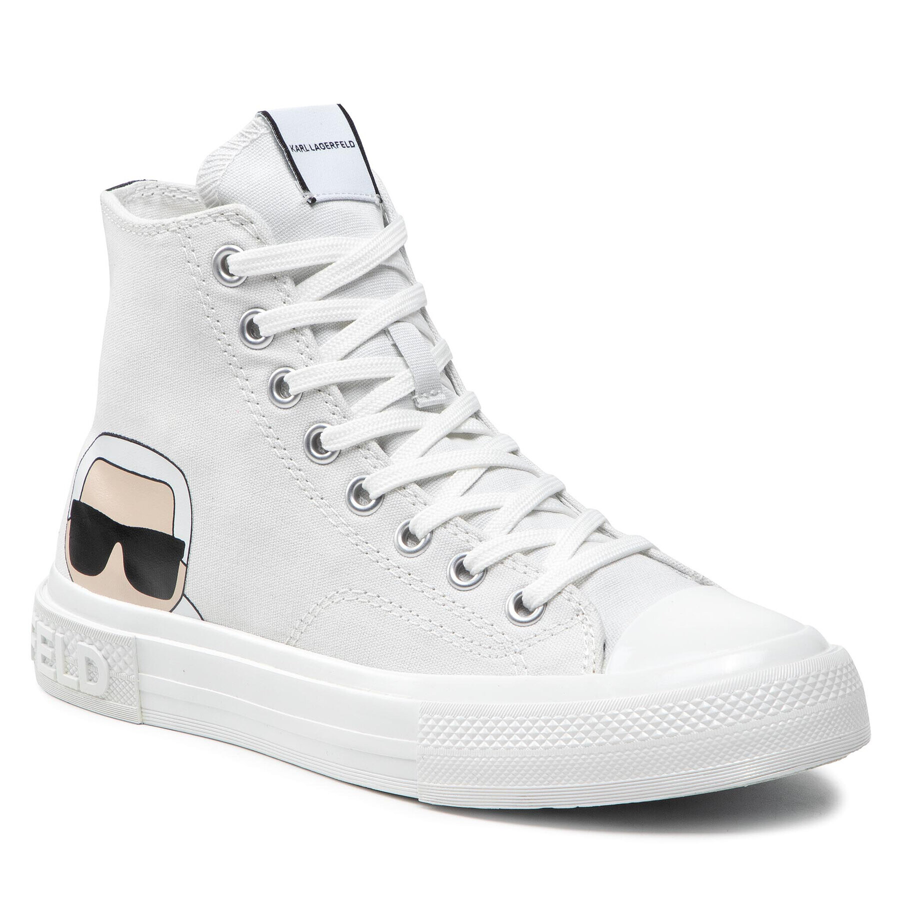 KARL LAGERFELD Кецове KL60350 Бял - Pepit.bg