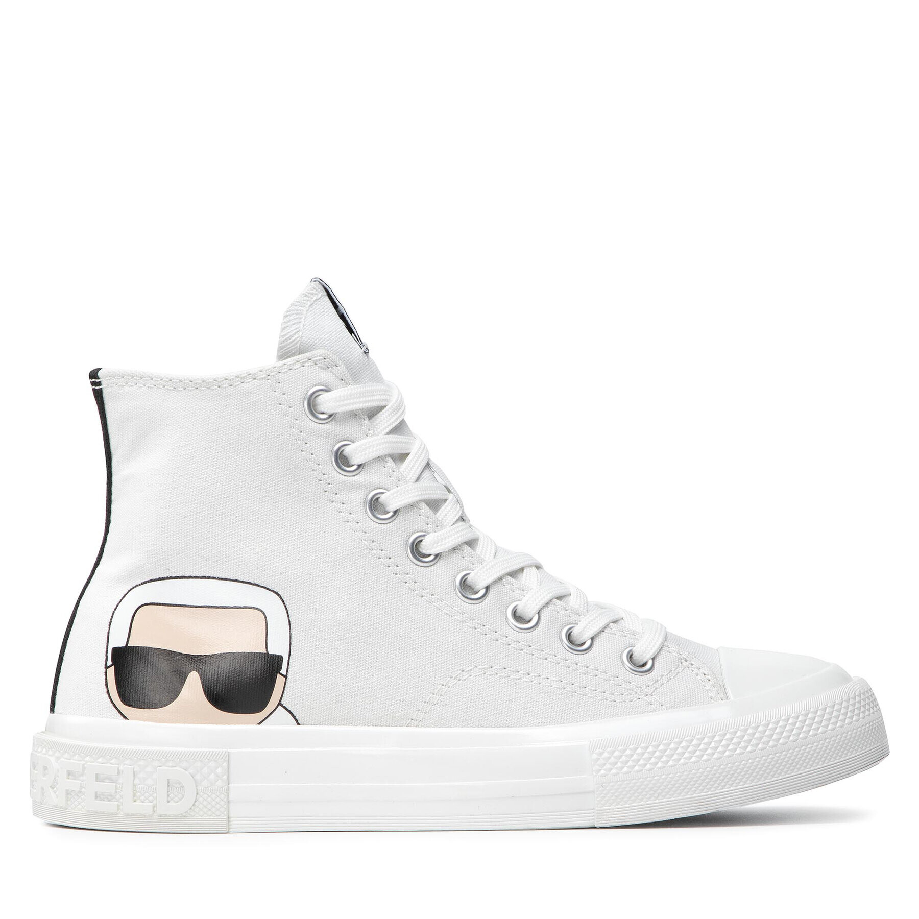 KARL LAGERFELD Кецове KL60350 Бял - Pepit.bg