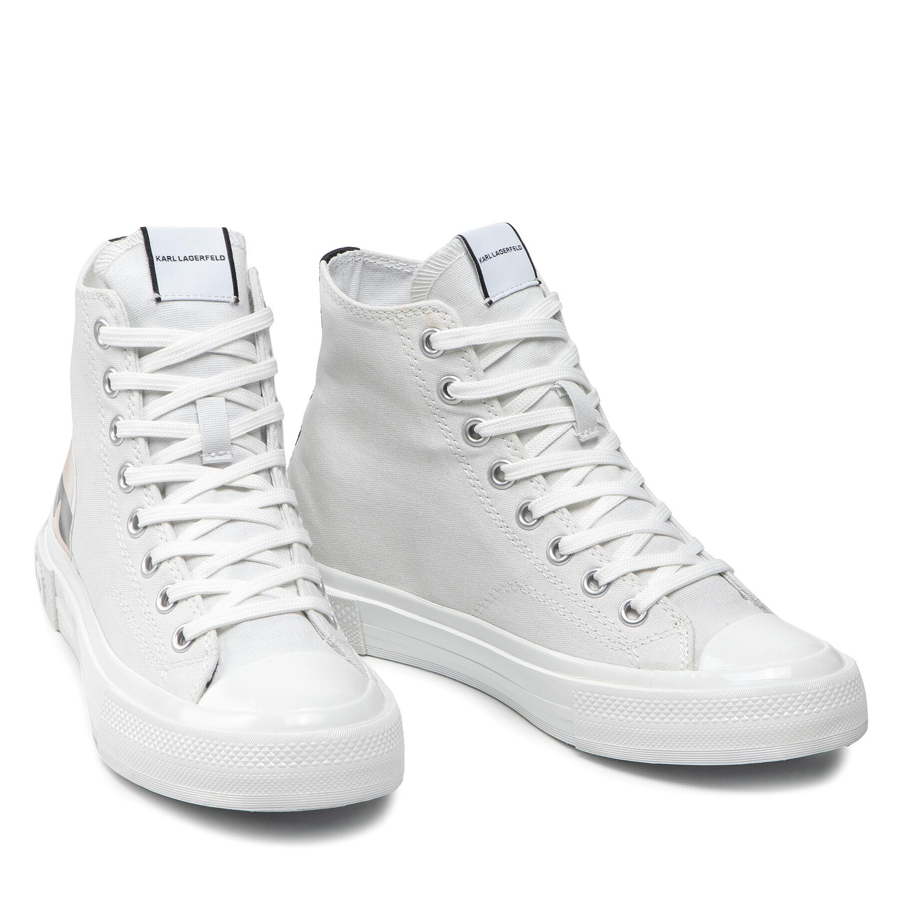 KARL LAGERFELD Кецове KL60350 Бял - Pepit.bg