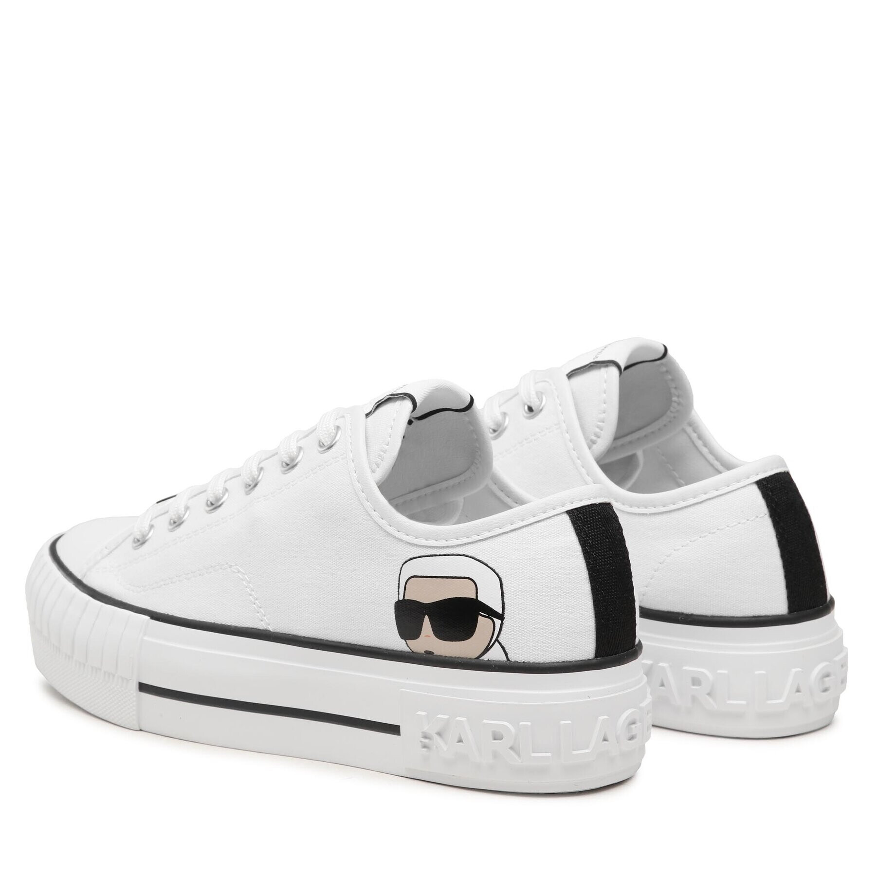 KARL LAGERFELD Кецове KL60410N Бял - Pepit.bg