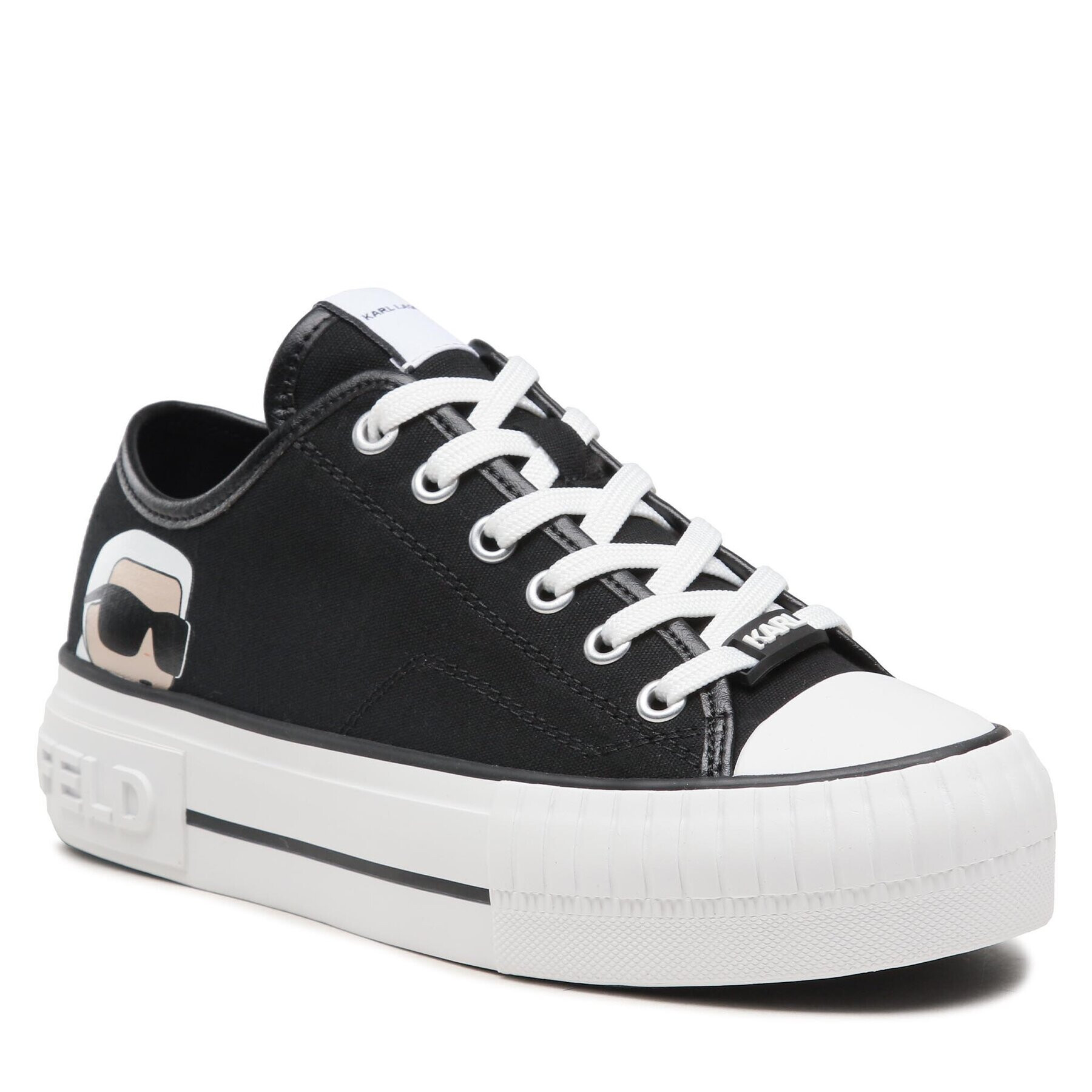 KARL LAGERFELD Кецове KL60410N Черен - Pepit.bg