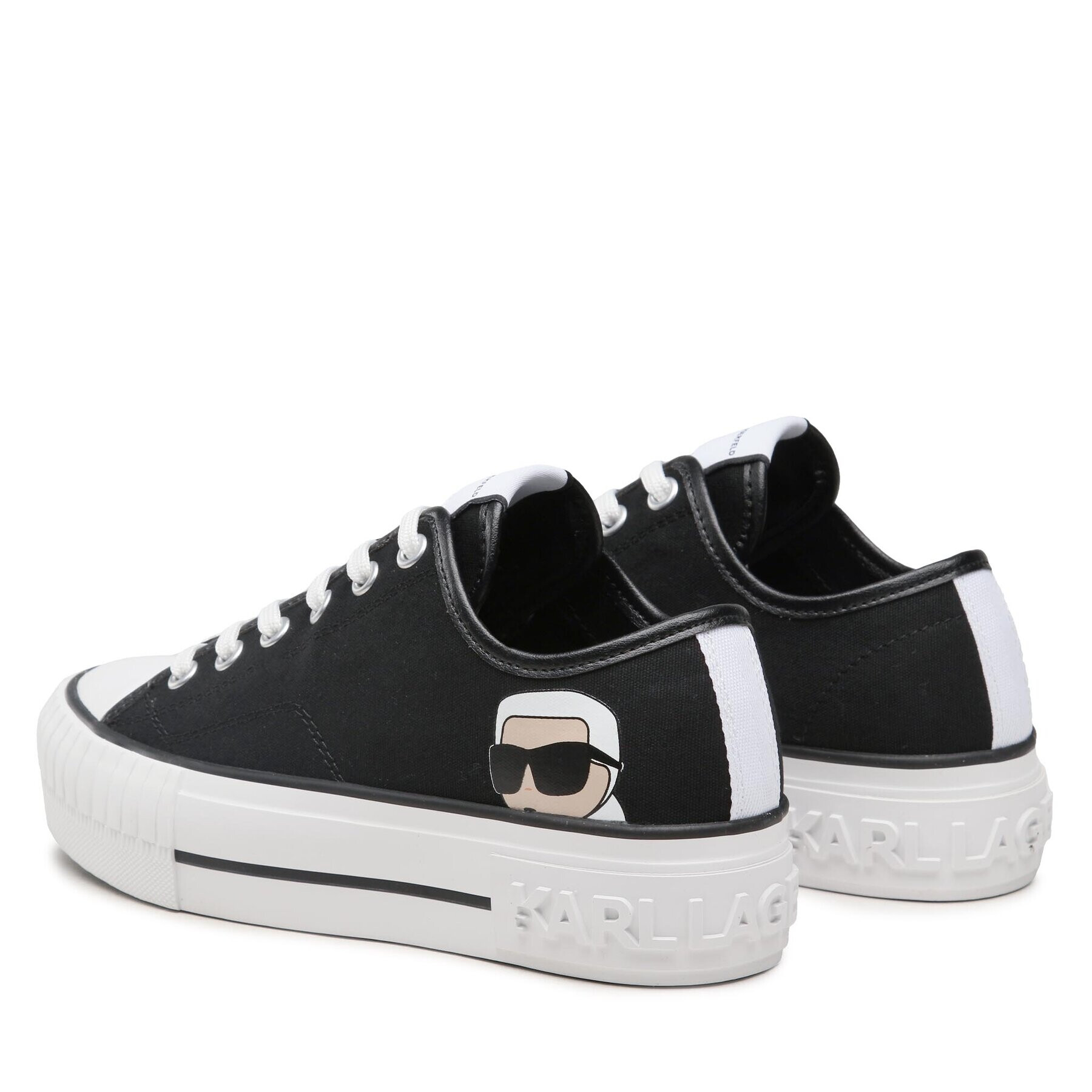 KARL LAGERFELD Кецове KL60410N Черен - Pepit.bg