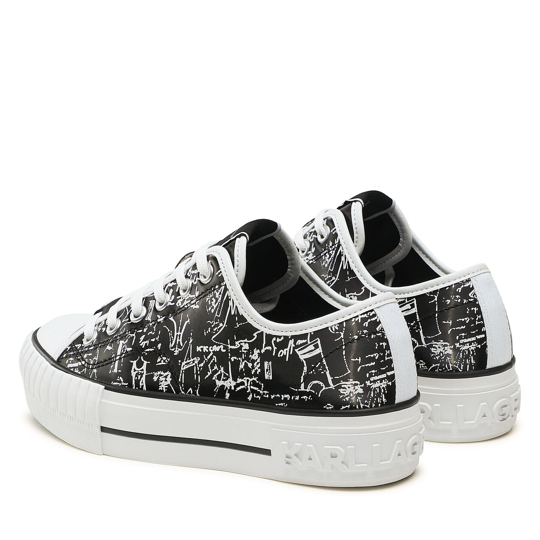 KARL LAGERFELD Кецове KL60418 Черен - Pepit.bg