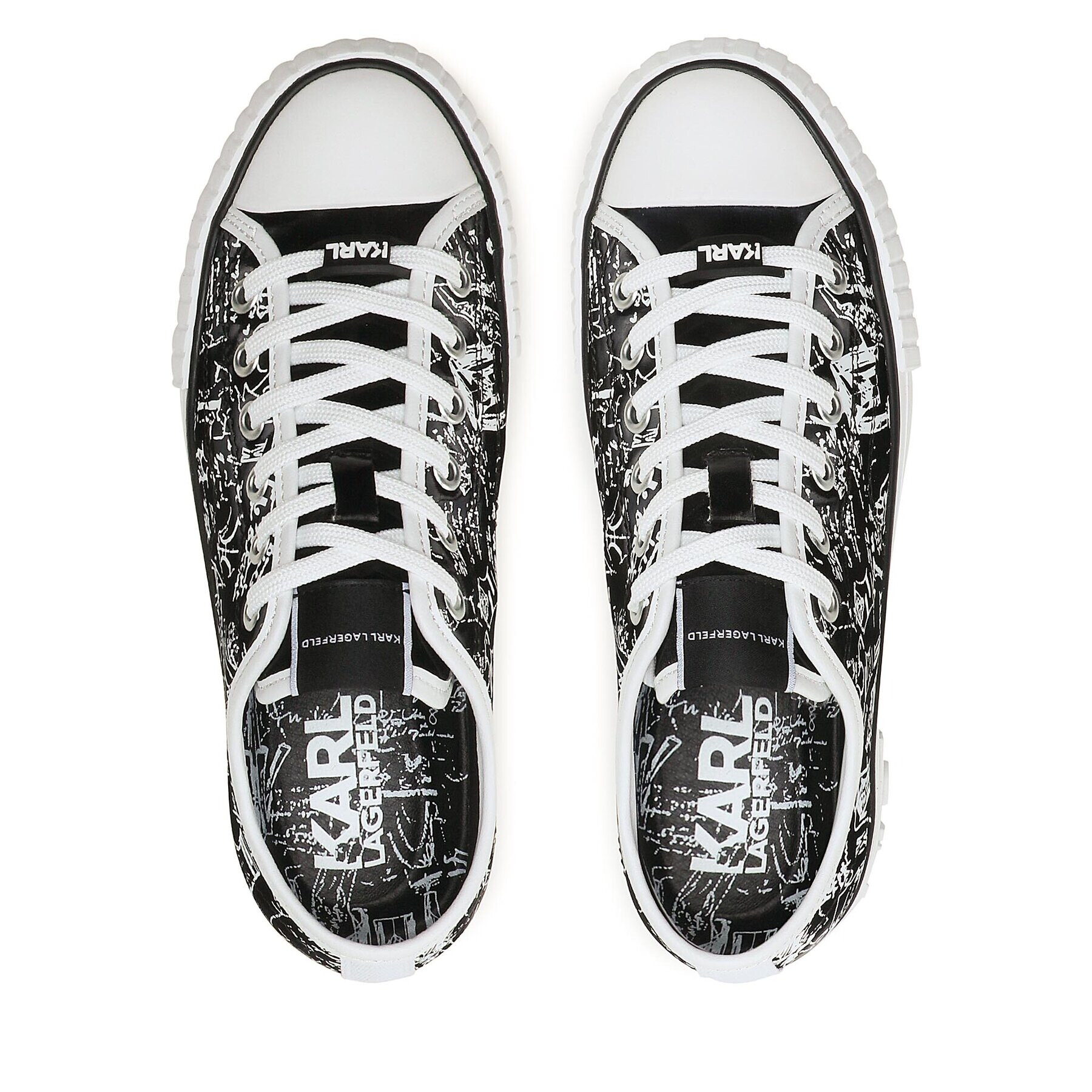 KARL LAGERFELD Кецове KL60418 Черен - Pepit.bg