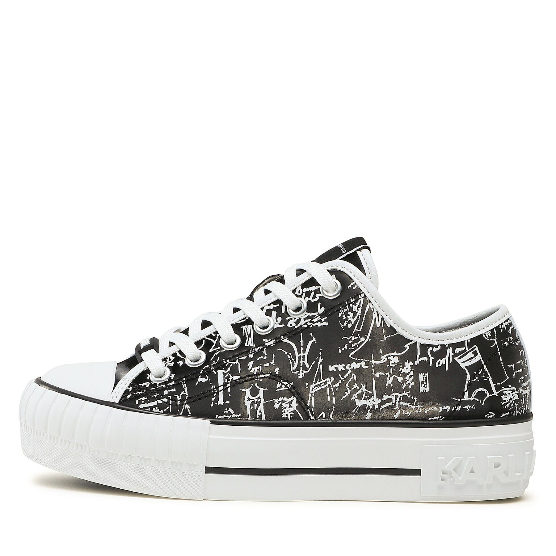 KARL LAGERFELD Кецове KL60418 Черен - Pepit.bg