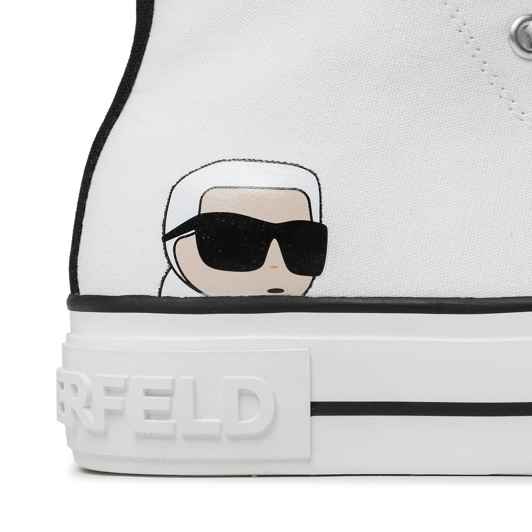 KARL LAGERFELD Кецове KL60450N Бял - Pepit.bg