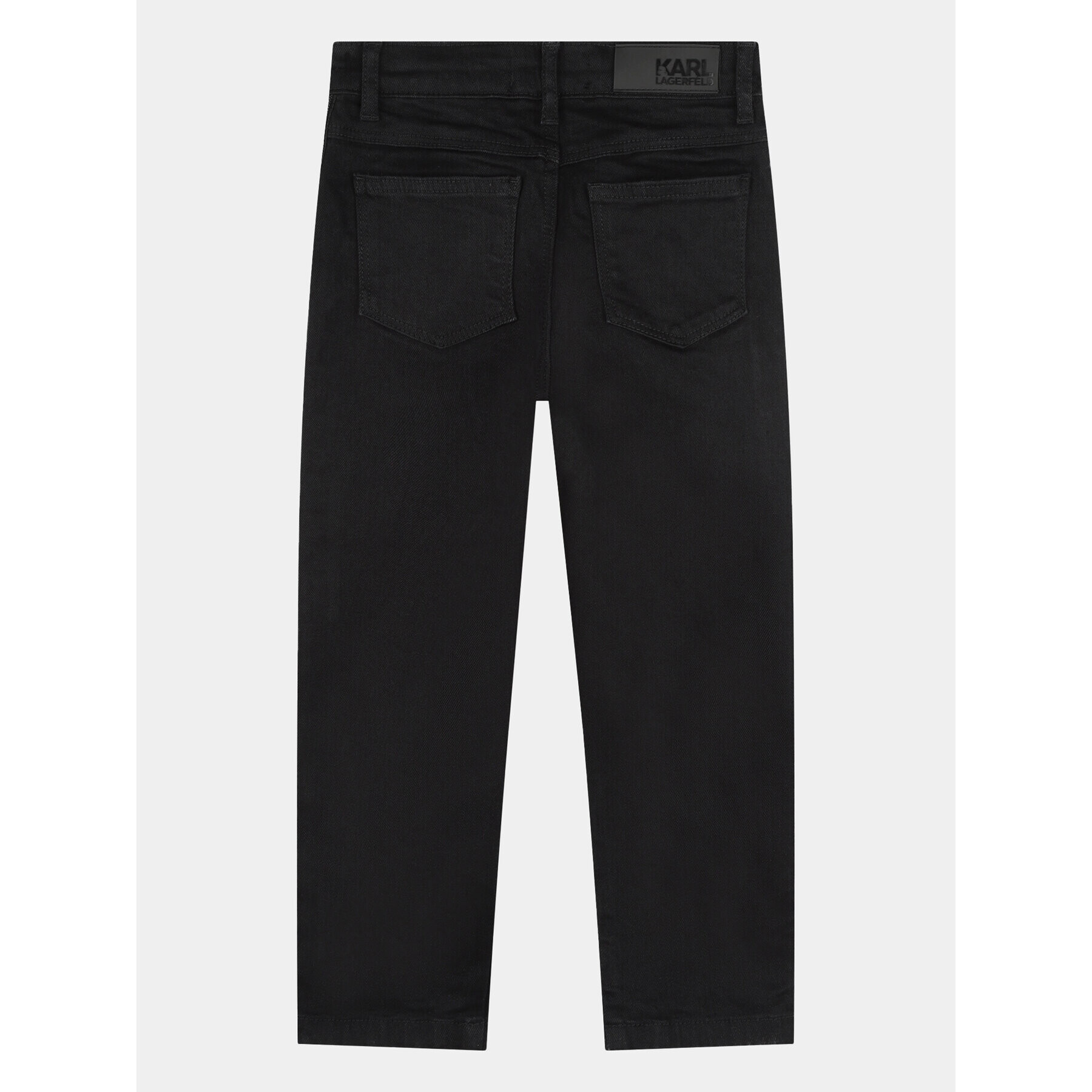 Karl Lagerfeld Kids Дънки Z14217 D Черен Mom Fit - Pepit.bg