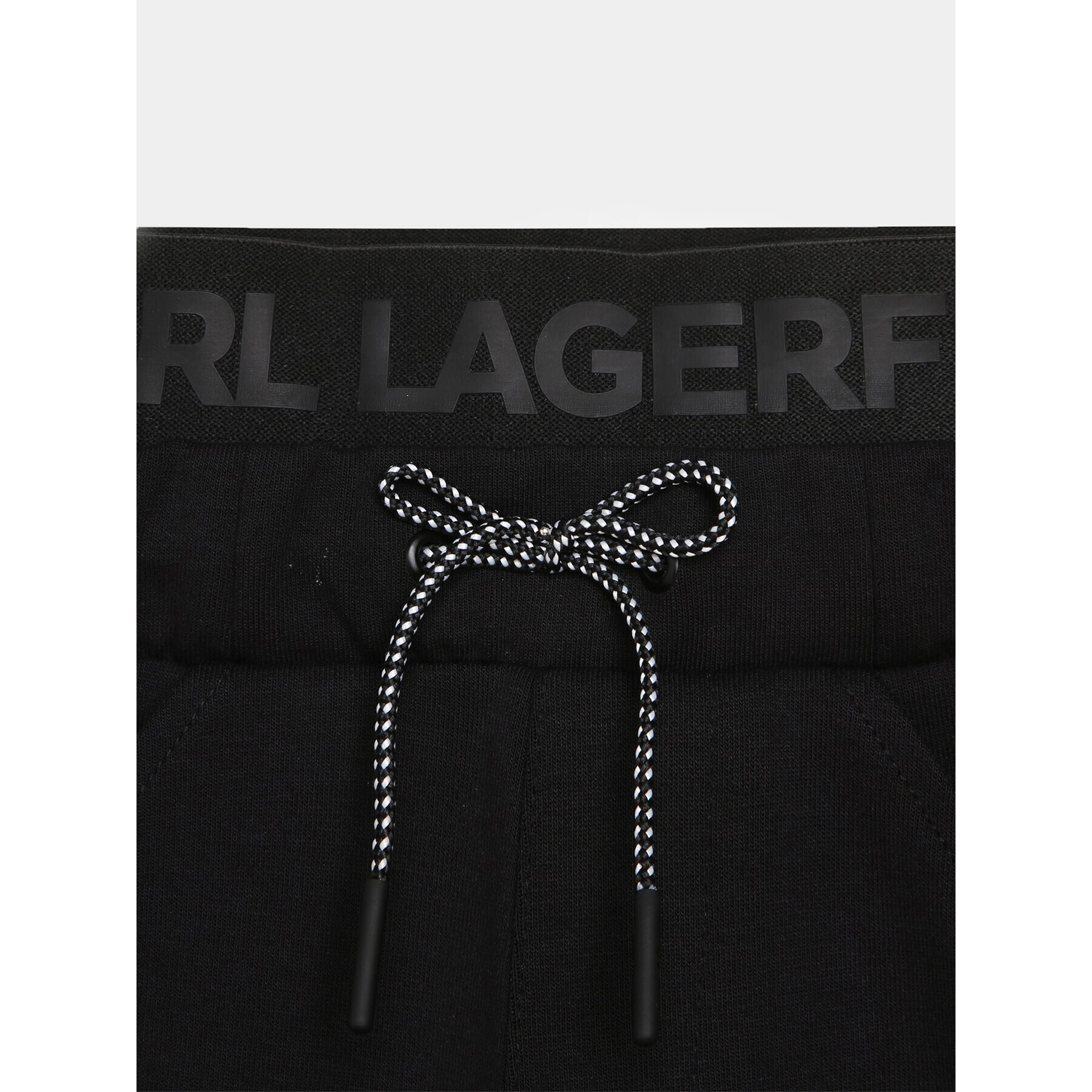 Karl Lagerfeld Kids Долнище анцуг Z24164 D Черен Regular Fit - Pepit.bg