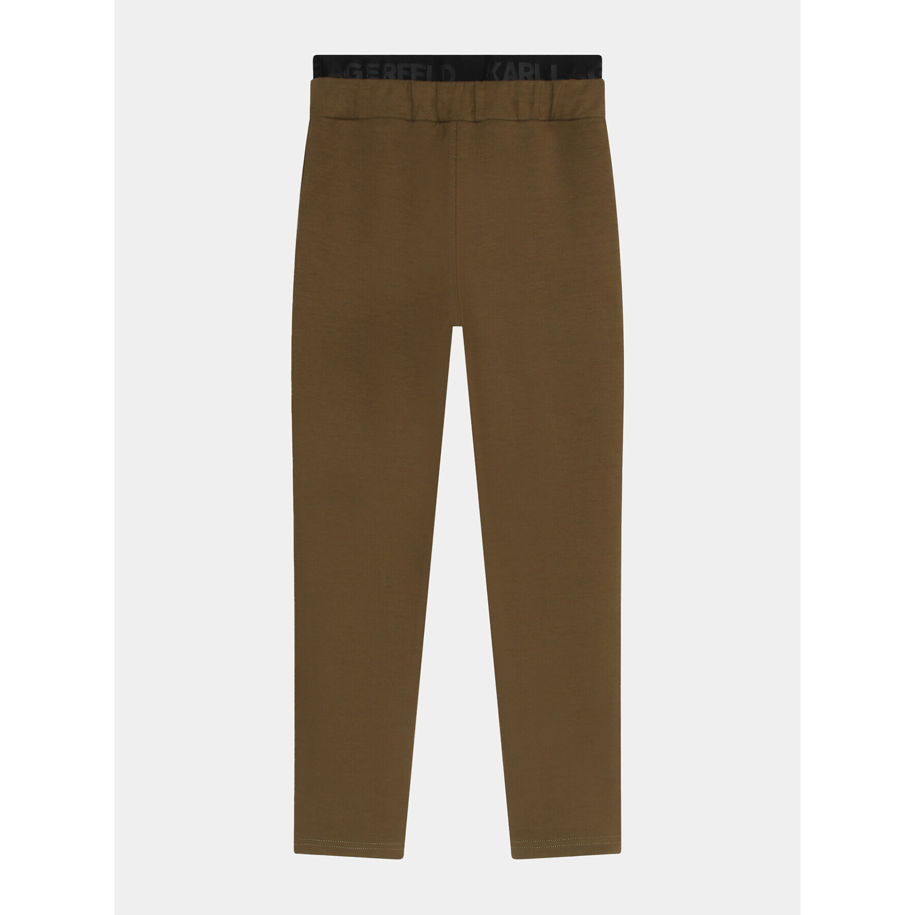 Karl Lagerfeld Kids Долнище анцуг Z24164 S Каки Regular Fit - Pepit.bg