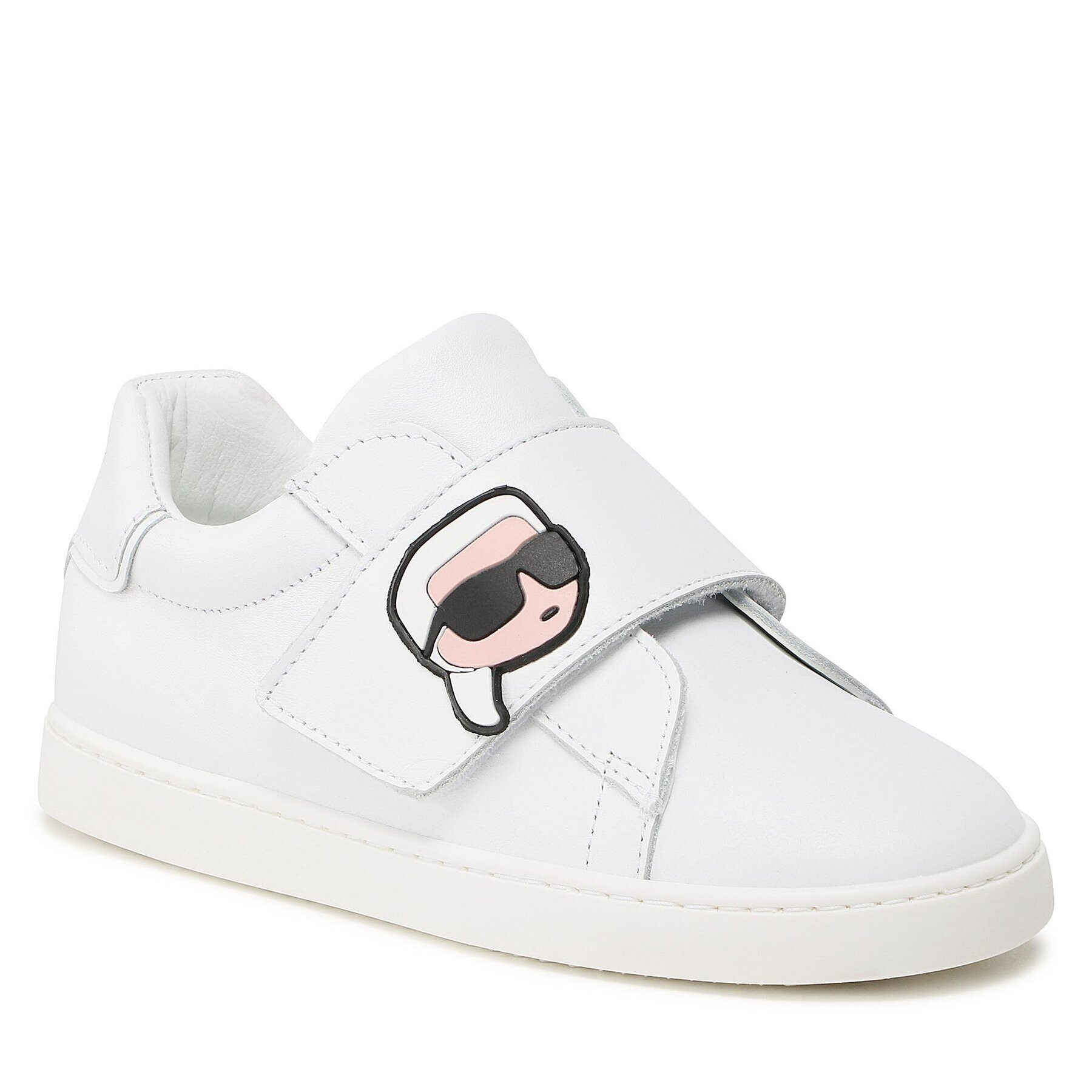 Karl Lagerfeld Kids Сникърси Z09005/10B S Бял - Pepit.bg