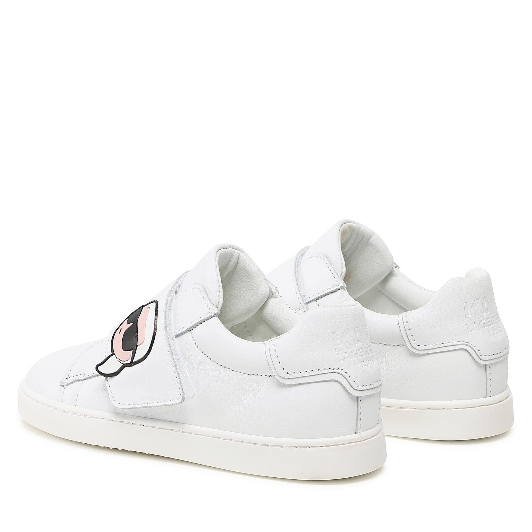 Karl Lagerfeld Kids Сникърси Z09005/10B S Бял - Pepit.bg